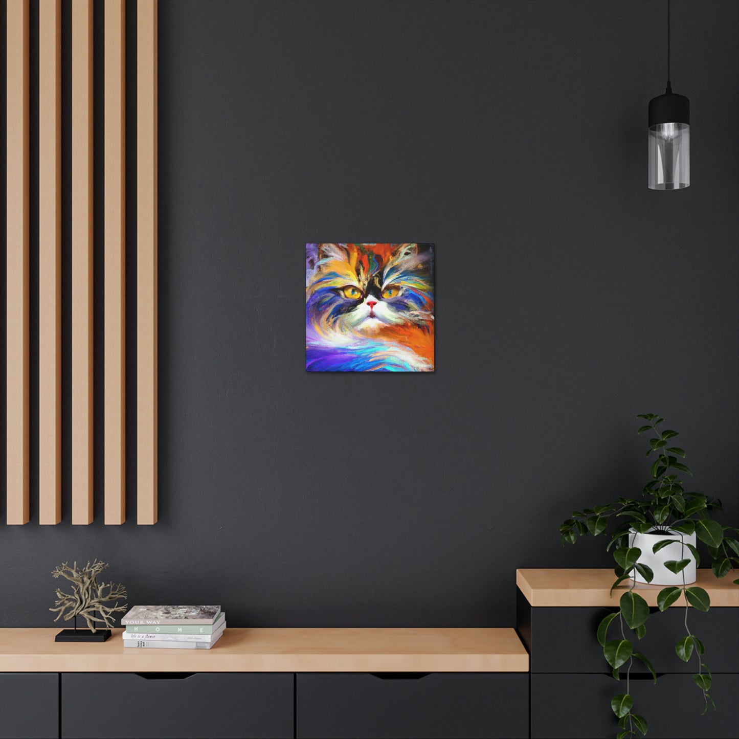 Persian Colorfulness Ablaze - Canvas