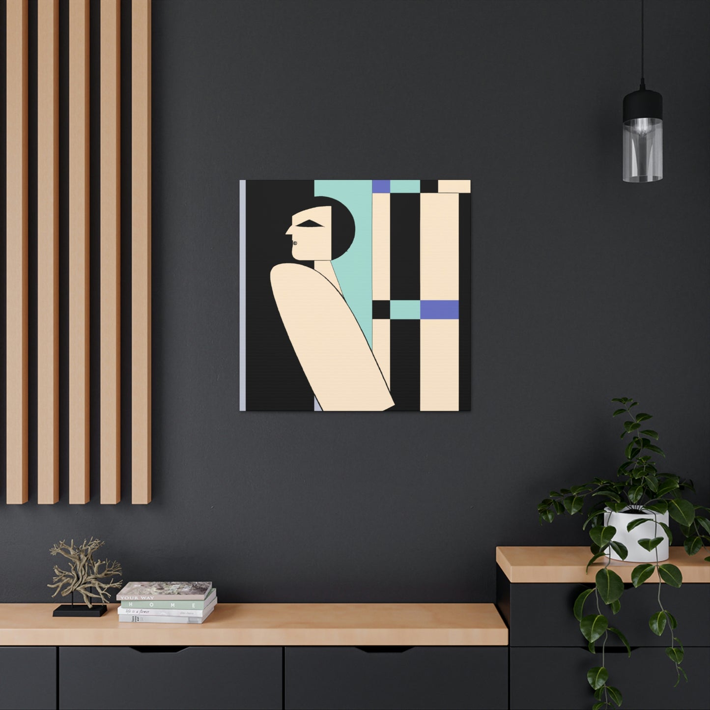 Minimalist Deco Dream - Canvas