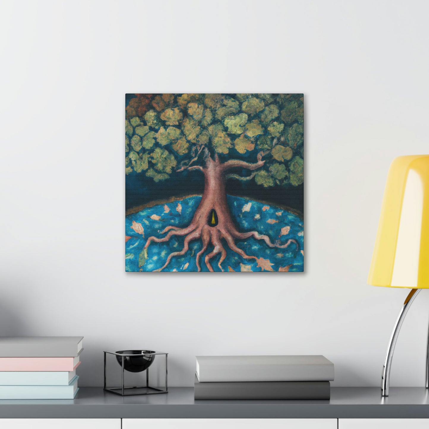 "Oak Tree Reflection" - Canvas