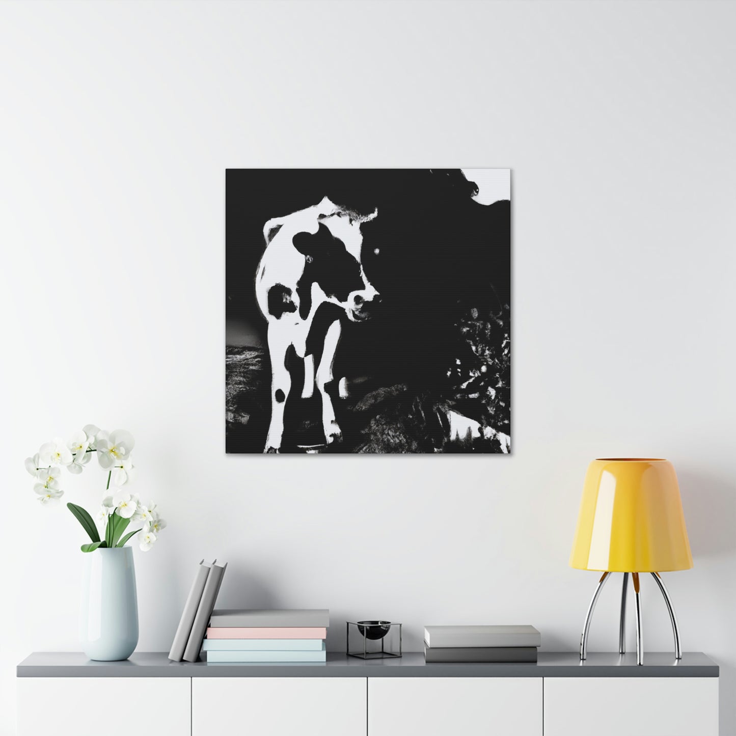 Milking the Contentment - Canvas