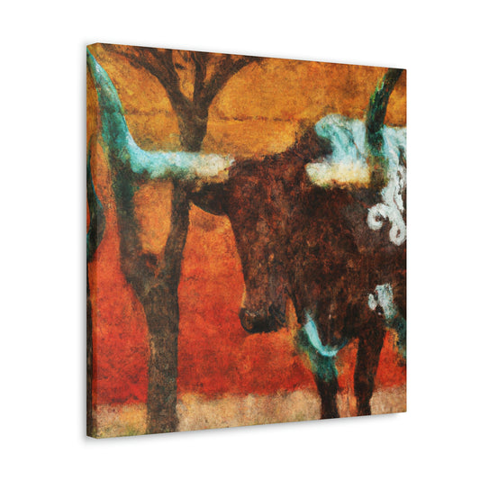 Texas Longhorn Power - Canvas