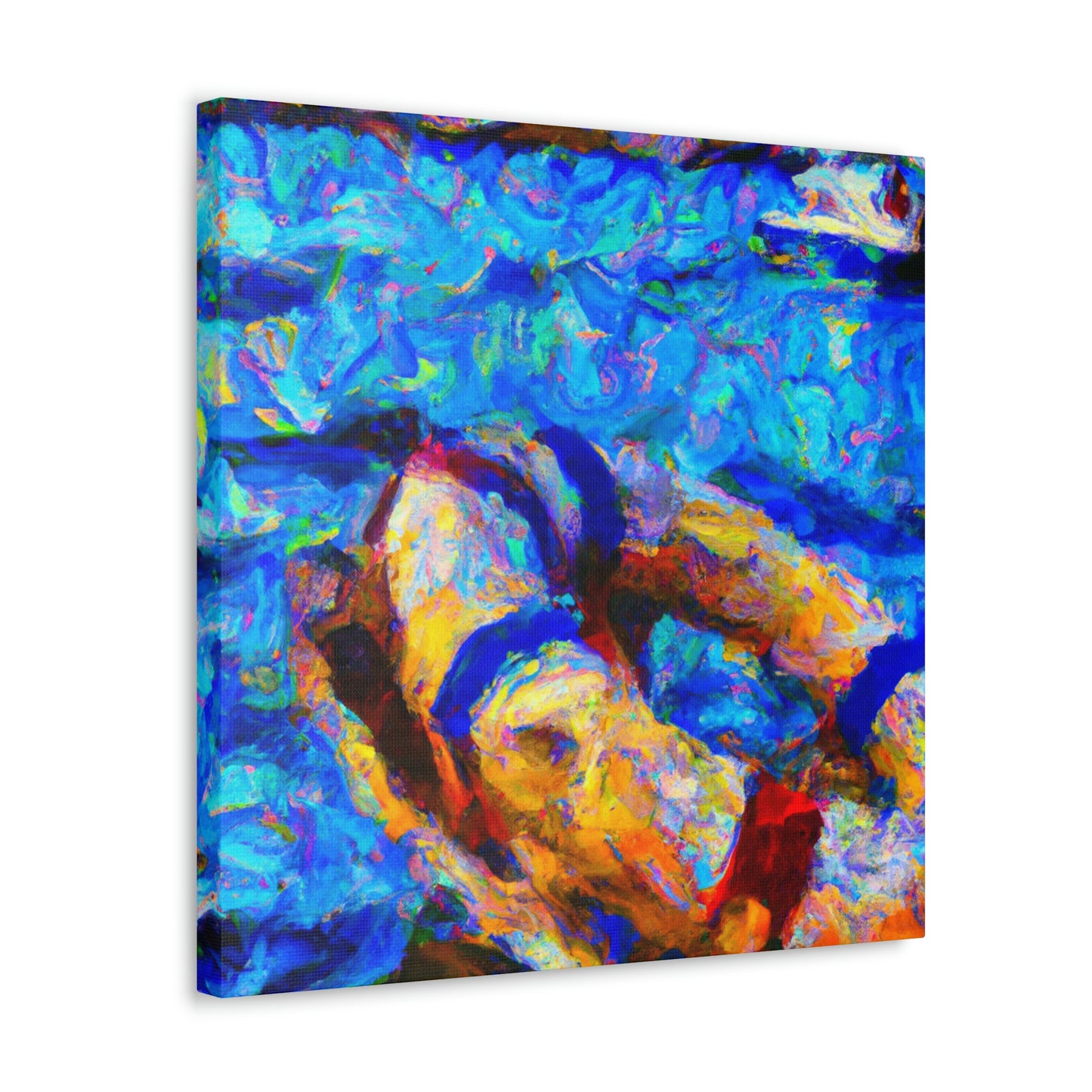 "Life Raft Adrift" - Canvas