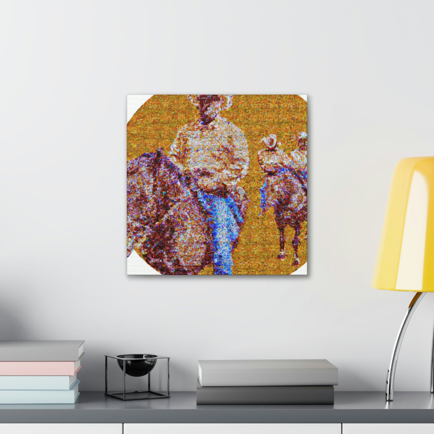 "Round Up: Cattle" - Canvas