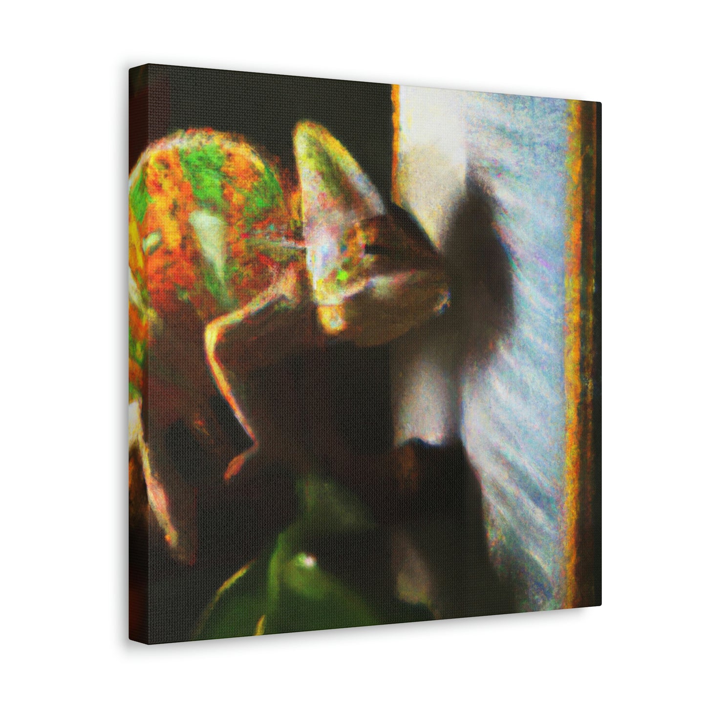 Veiled Chameleon Dreaming - Canvas