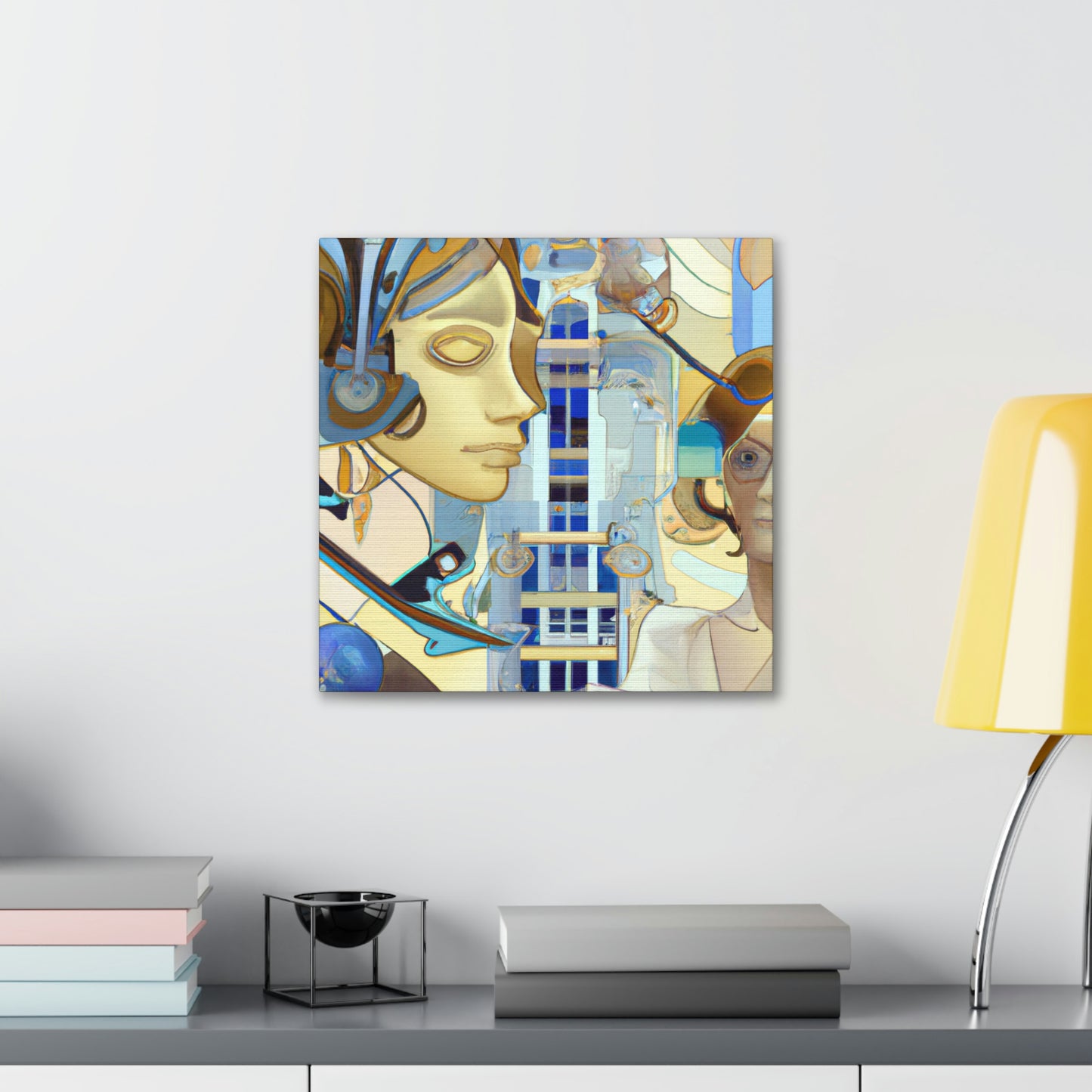 A.I. in Art Nouveau - Canvas