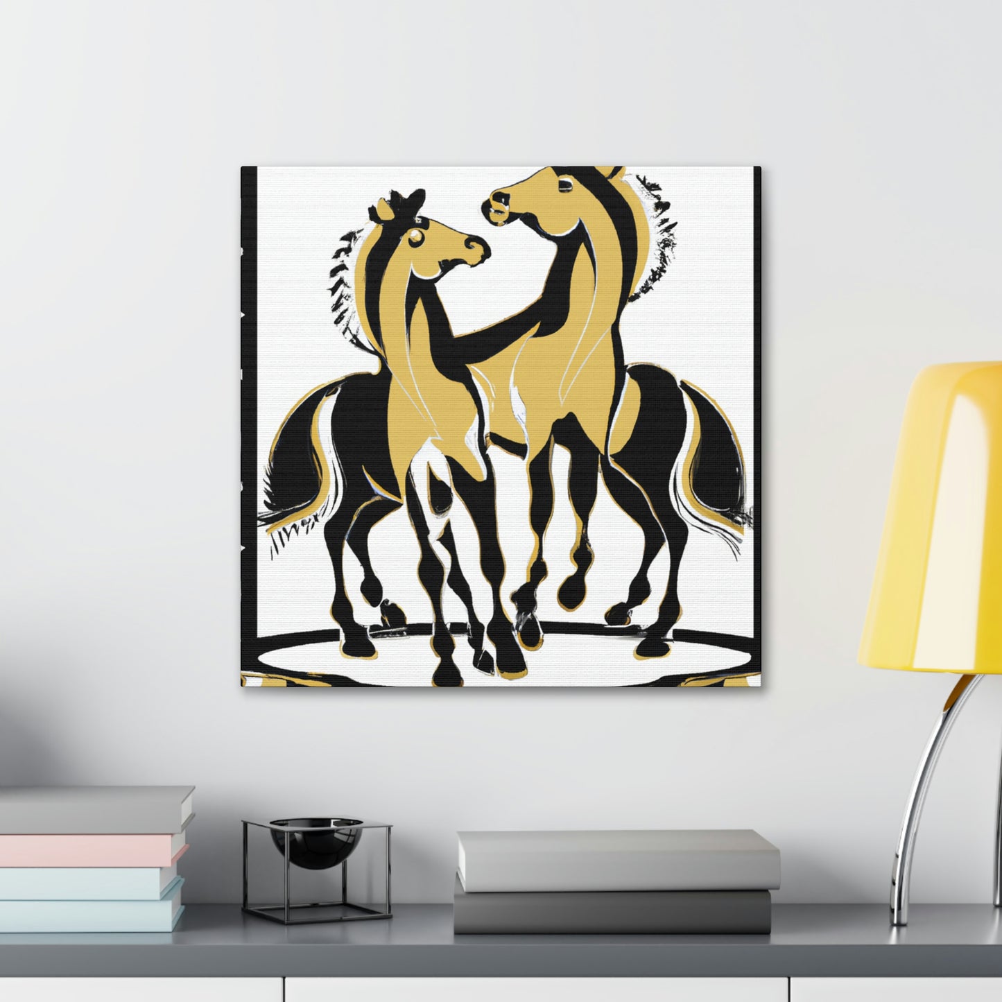 "Horses of the Jazz Age" - Canvas