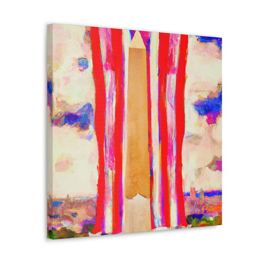 "Washington Monument Triumphant" - Canvas