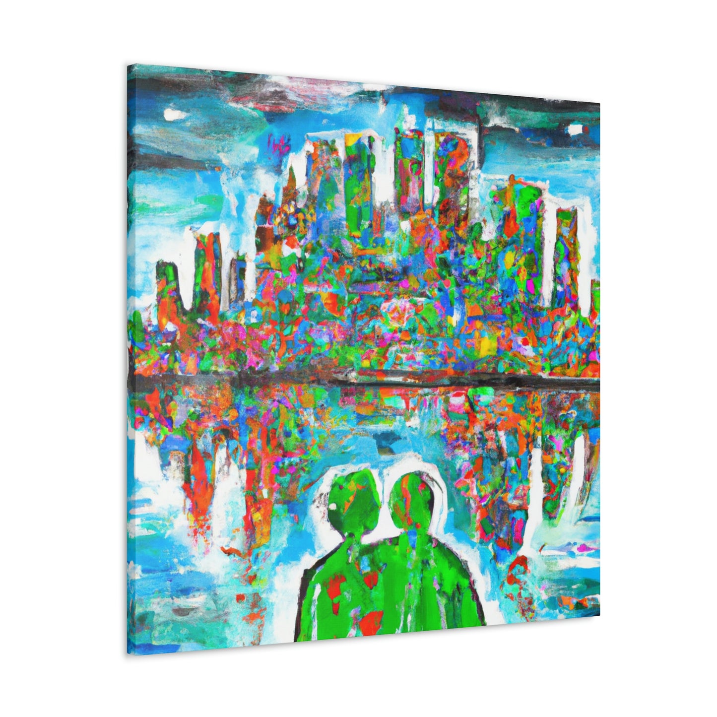 Love in the City - Canvas