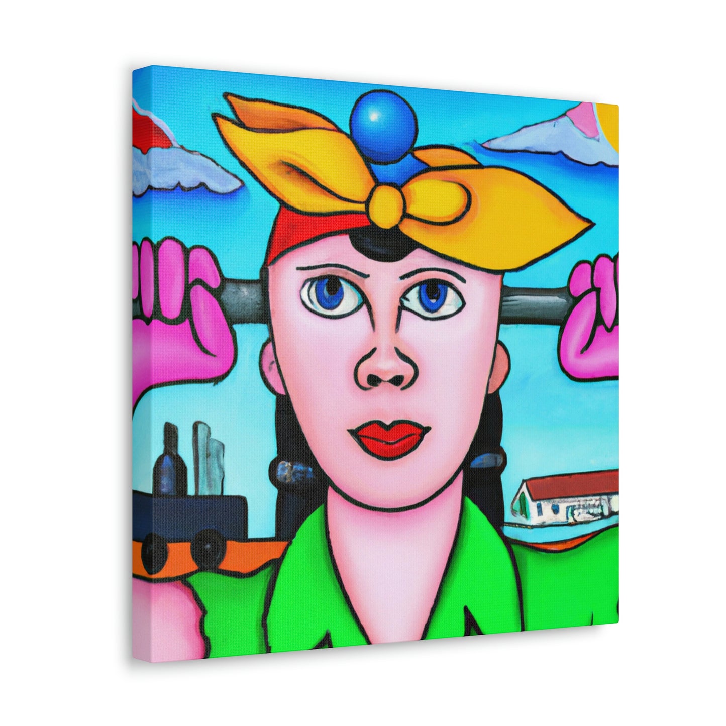 "Rosie's feminist surrealism" - Canvas