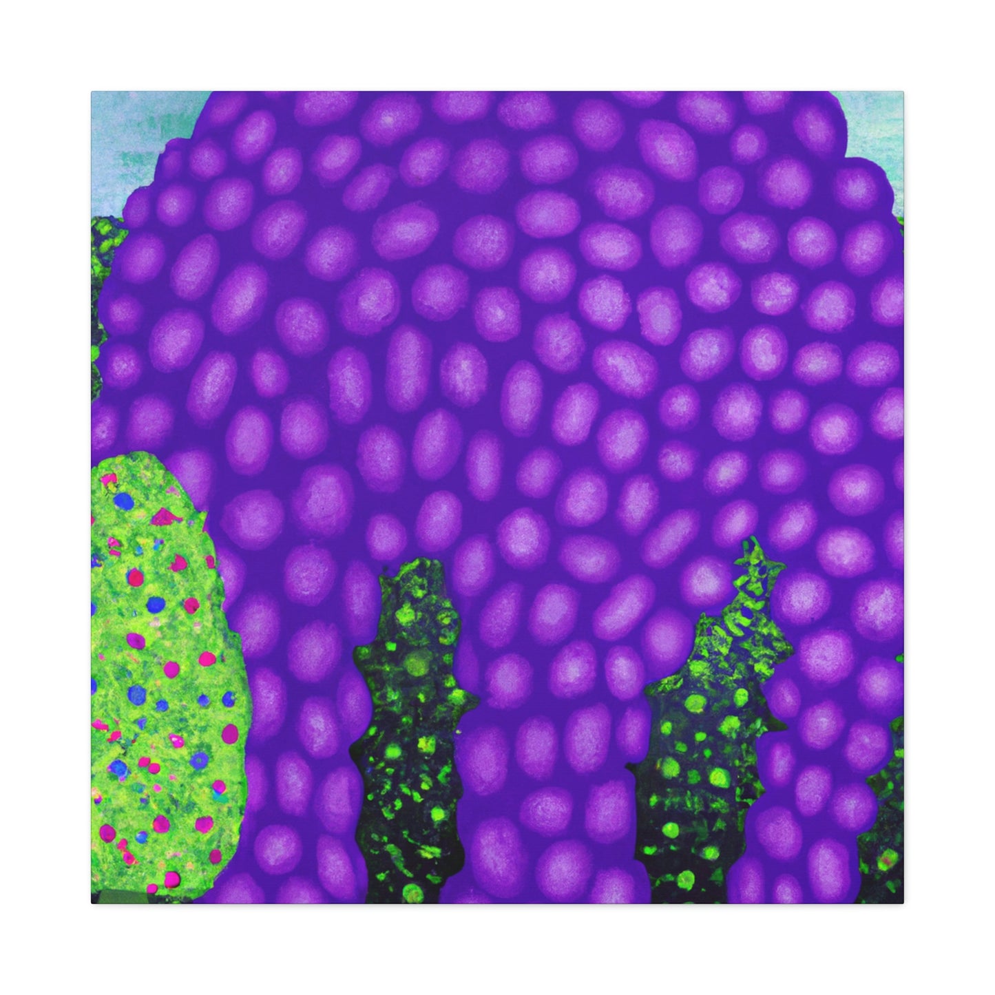 "Wisteria in Abstraction" - Canvas