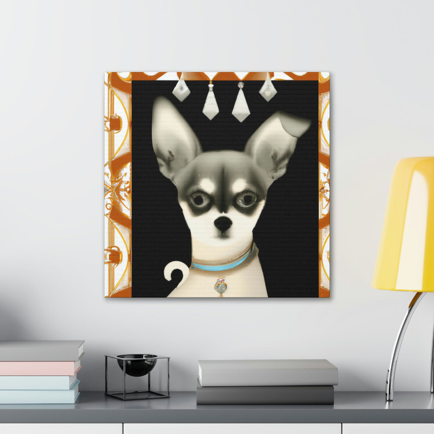 Blazing Chihuahua Splendor - Canvas