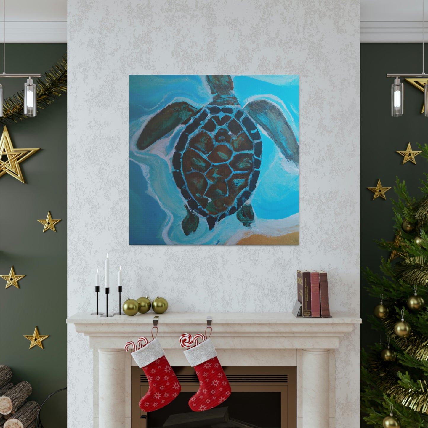 Sea Turtle: Inspire - Canvas