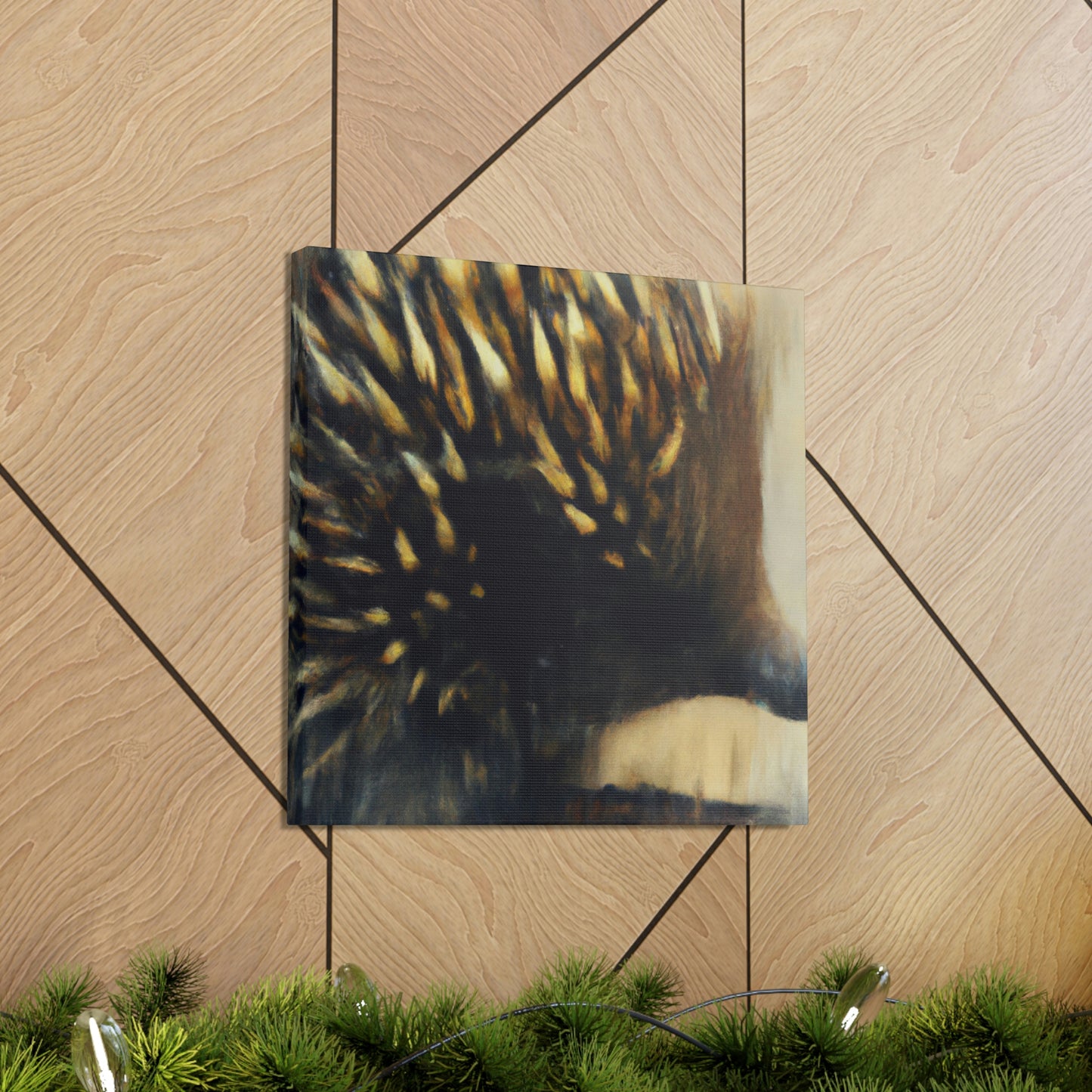 "Echidna in Edenic Hue" - Canvas