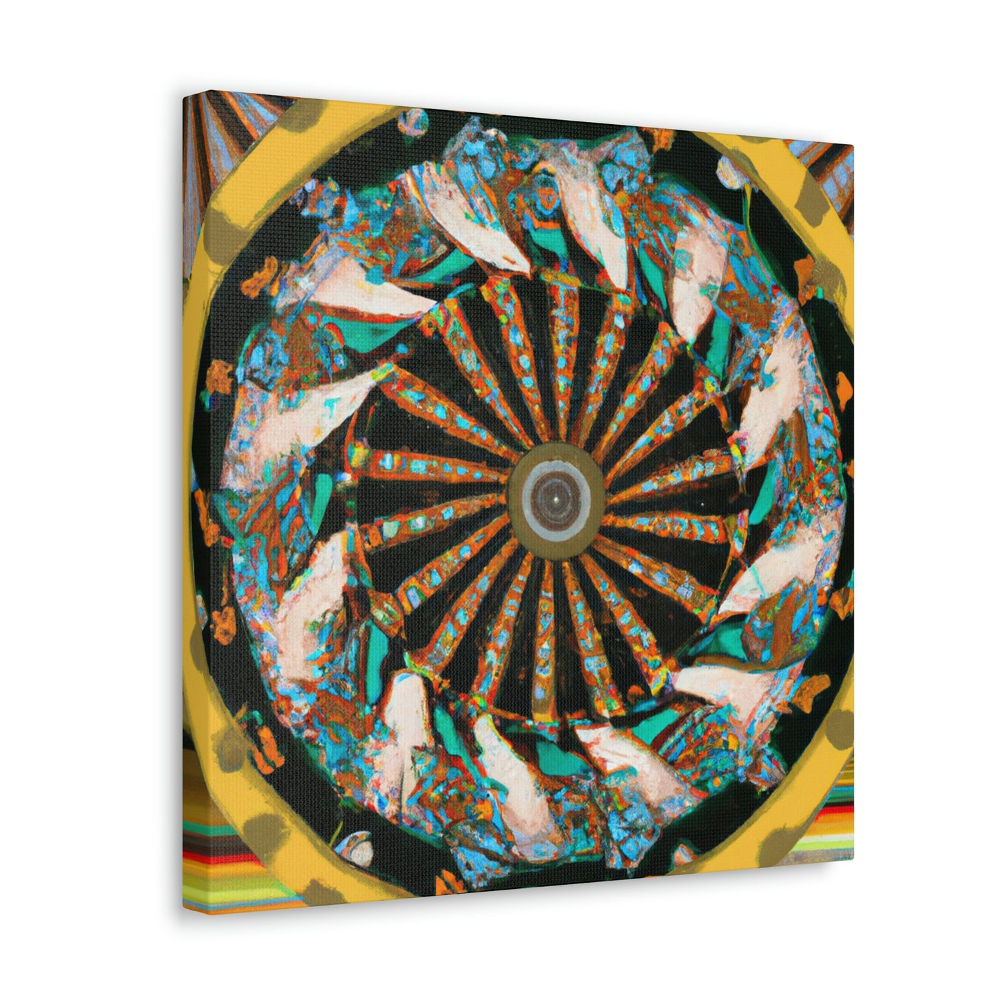 Wheels of Deco Beauty - Canvas