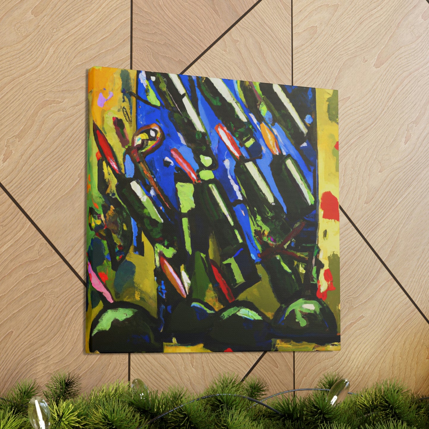 Ammo in Abstract Art - Canvas