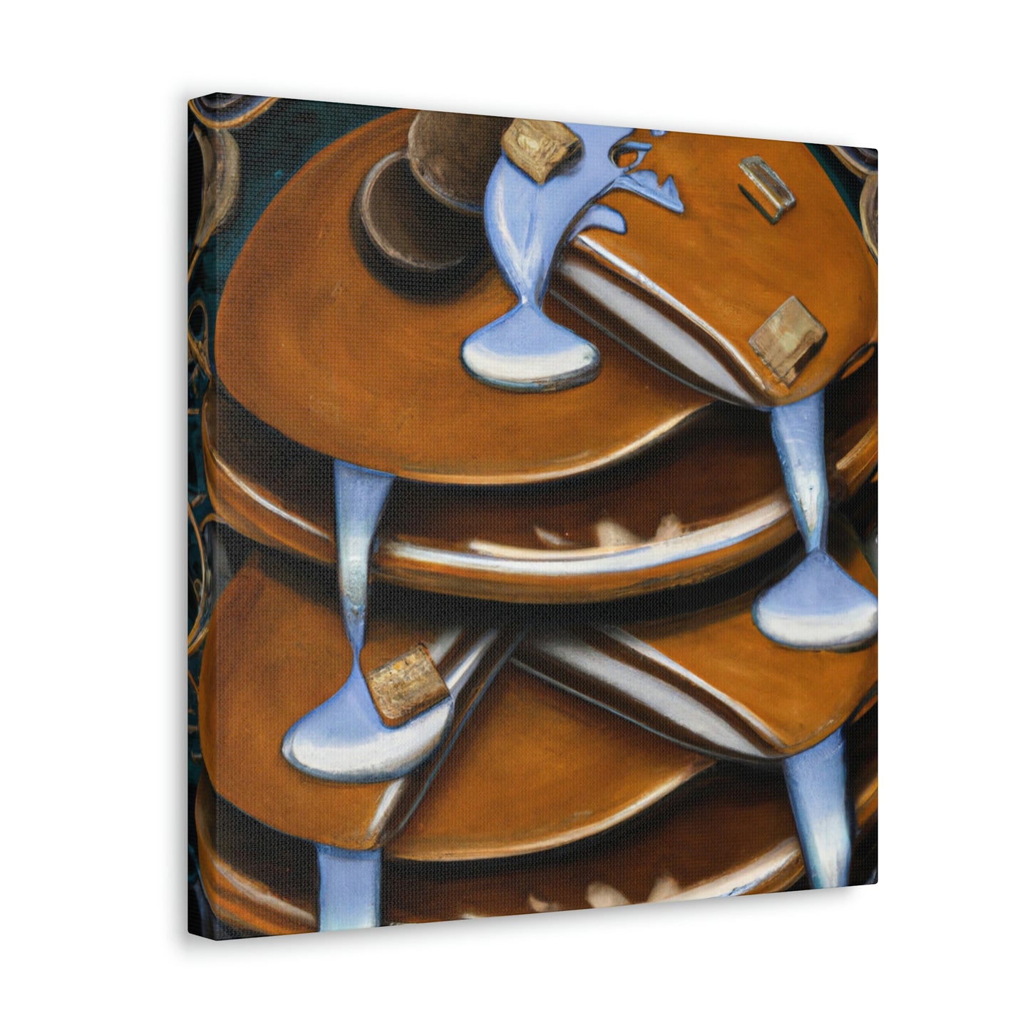 "Pancakes of the Roaring Twenties" - Canvas