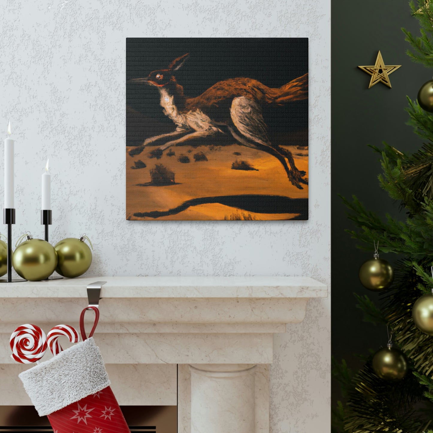 Fast and Fearless Roadrunner - Canvas