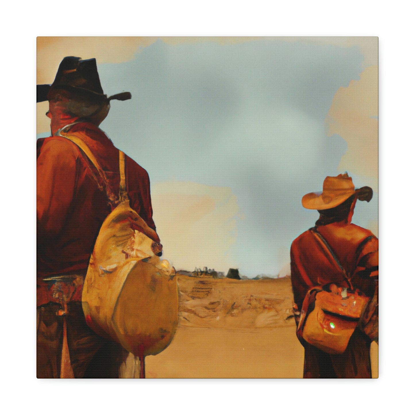 Saddle Bags Reflection - Canvas