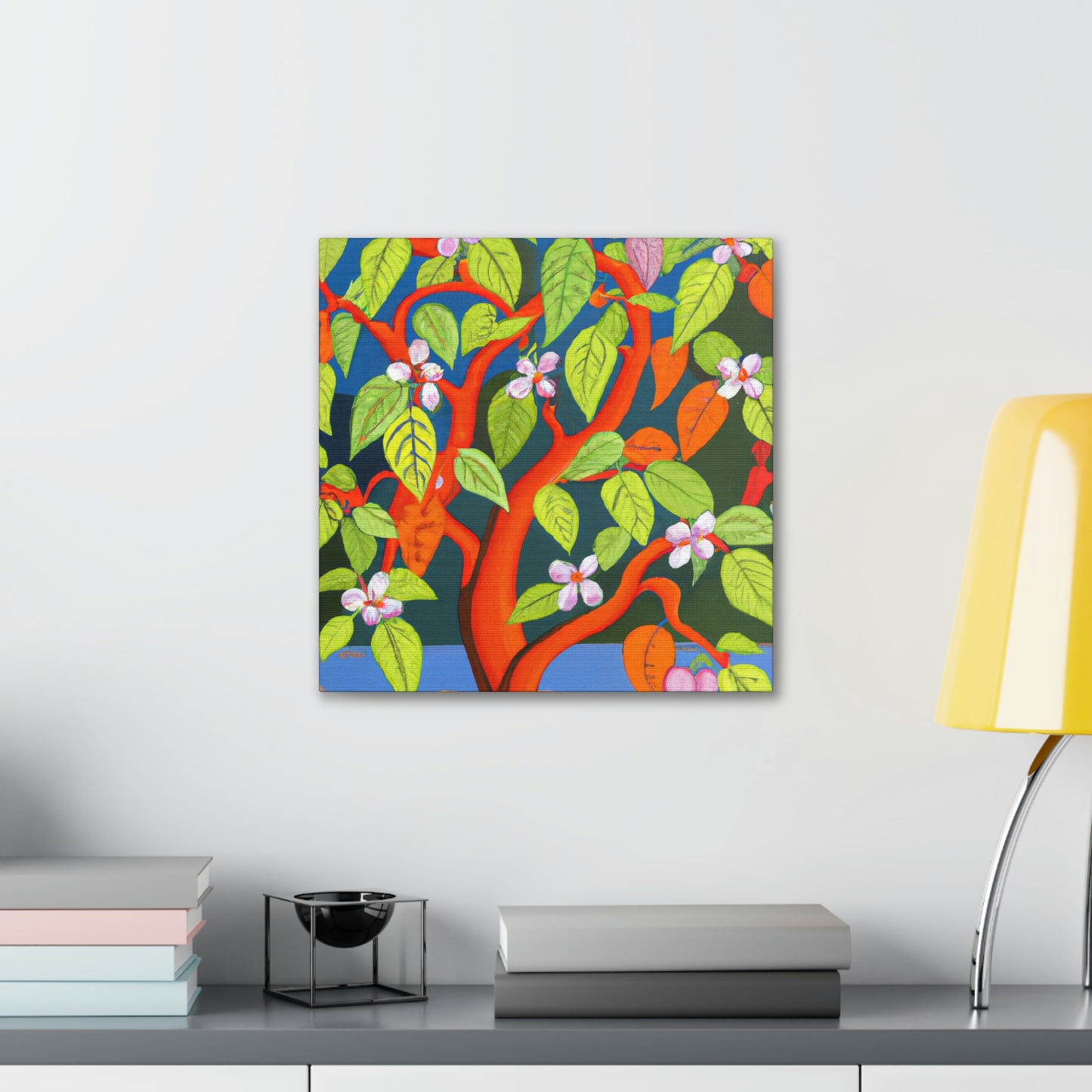 "Dogwood Tree Dreamscape" - Canvas