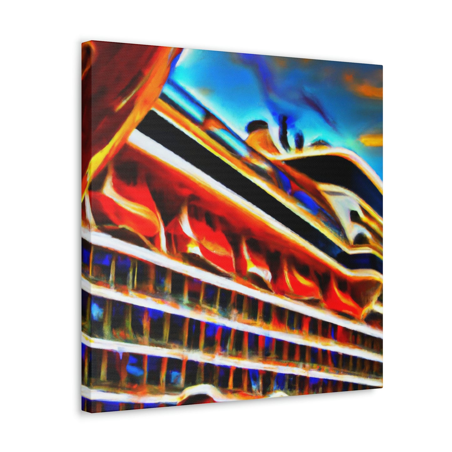 "Cruise Ship Haze Dream" - Canvas