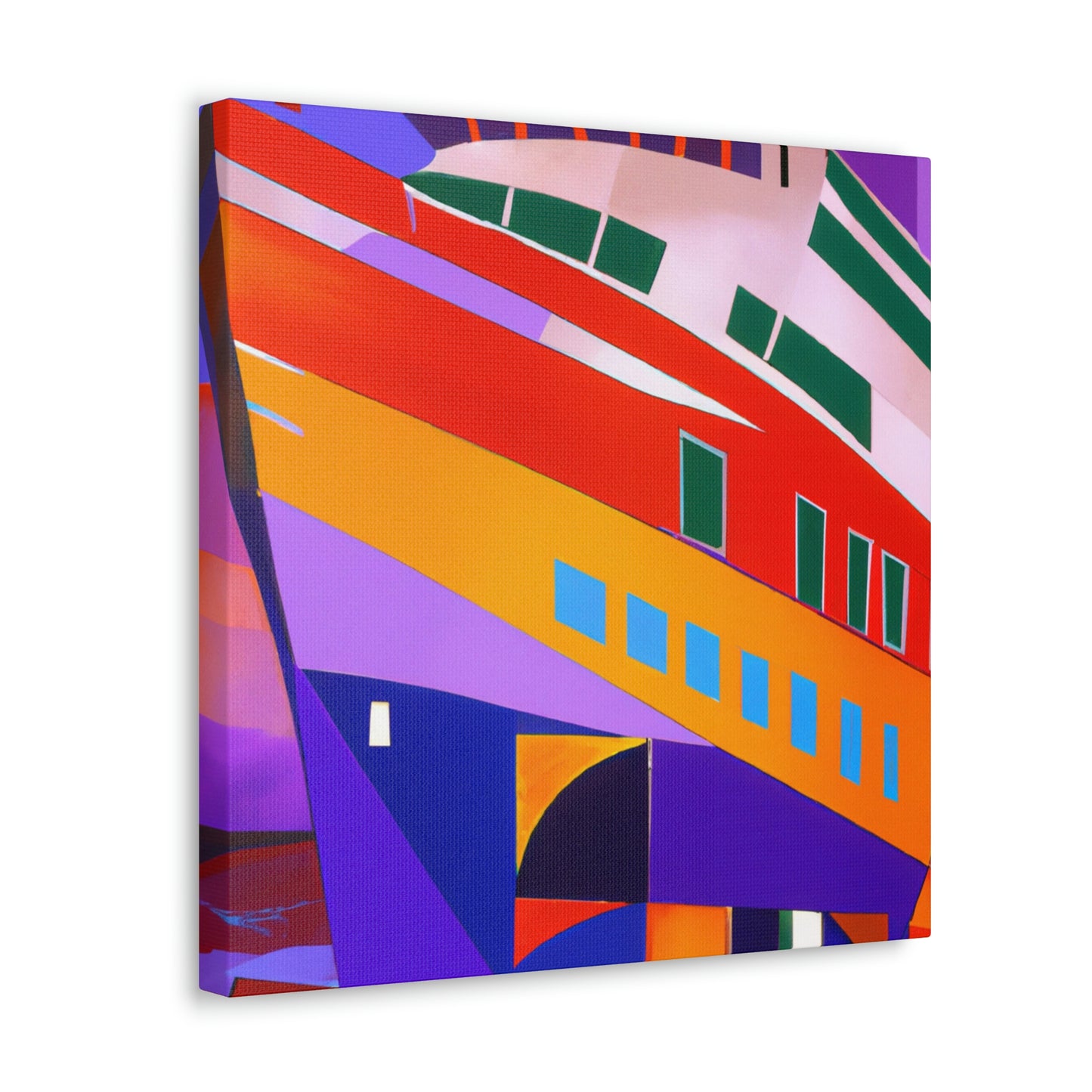 Ferry of the Roaring Twenties. - Canvas