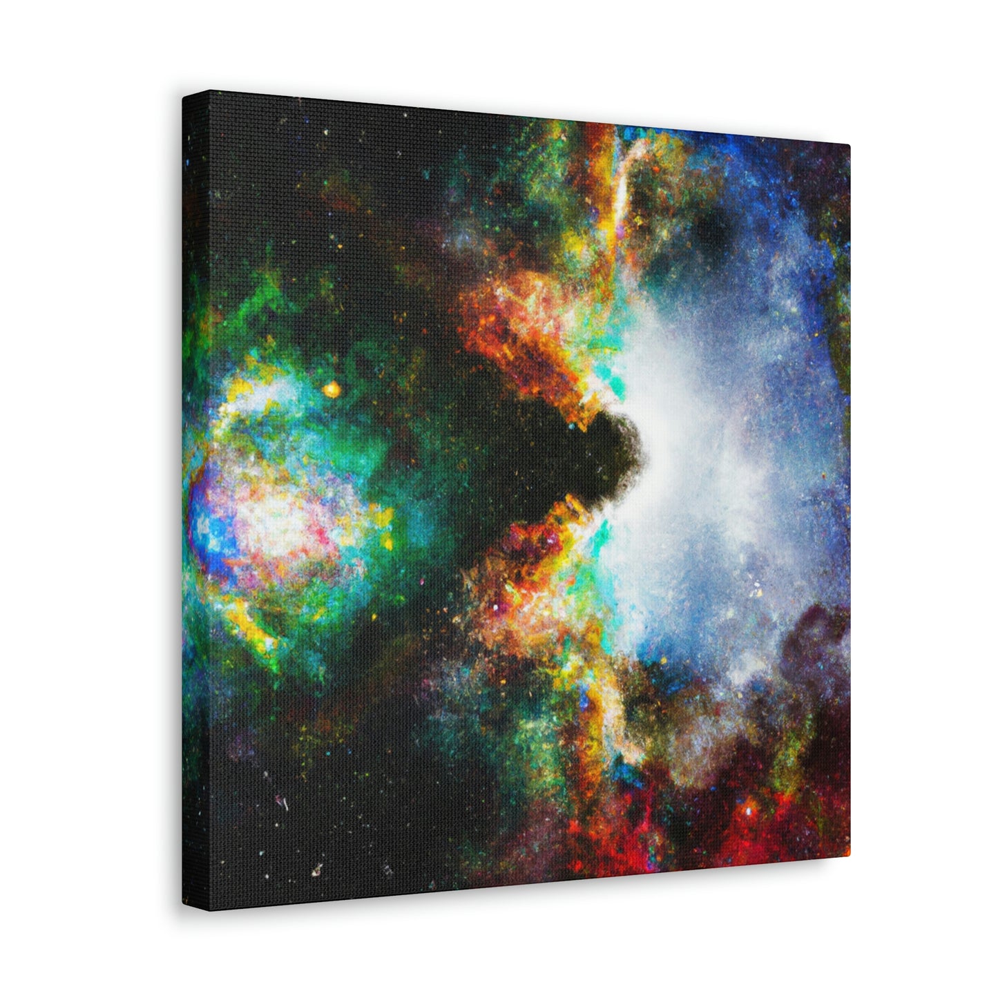 "Distant Nebula Splendor" - Canvas