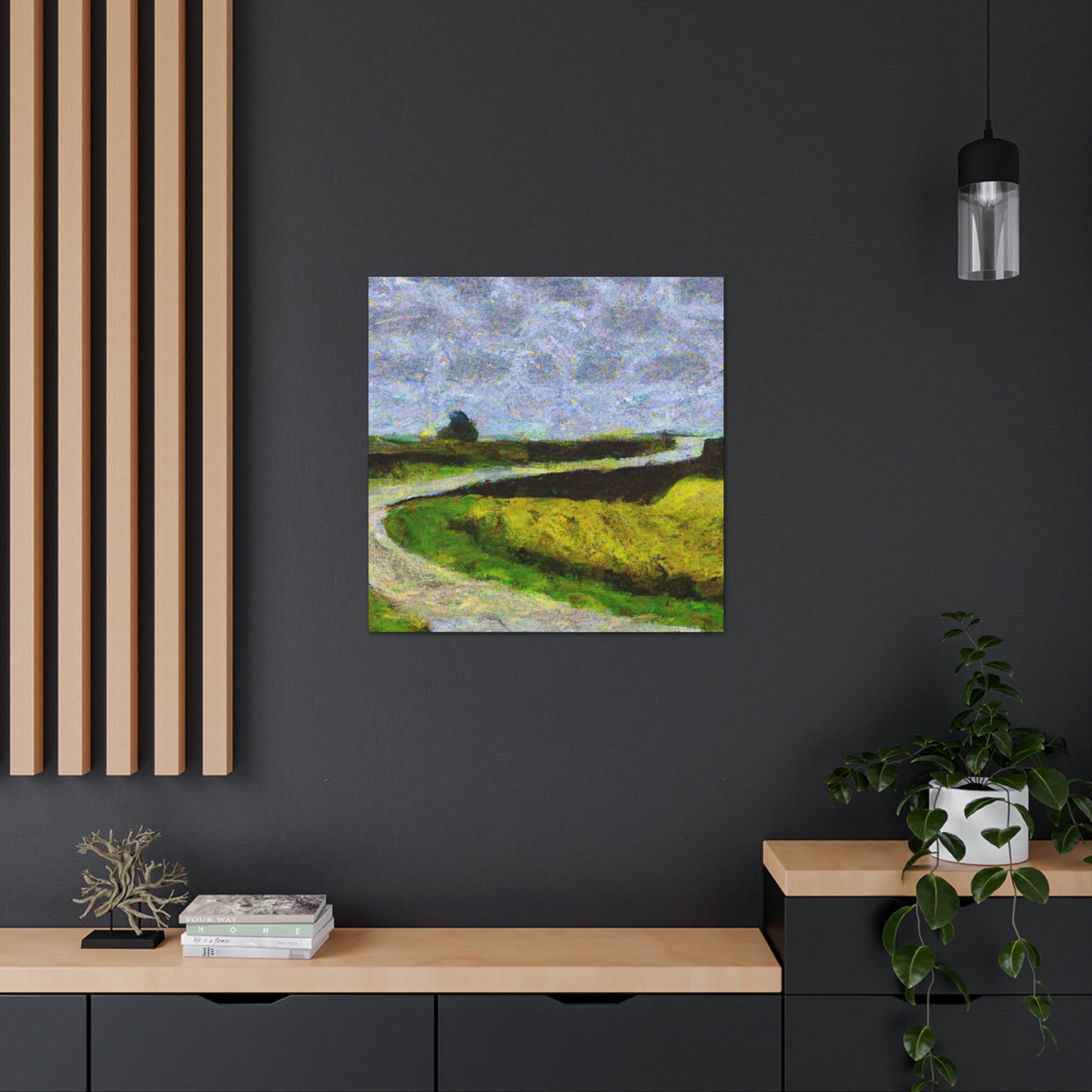 Country Road Dreamscape - Canvas