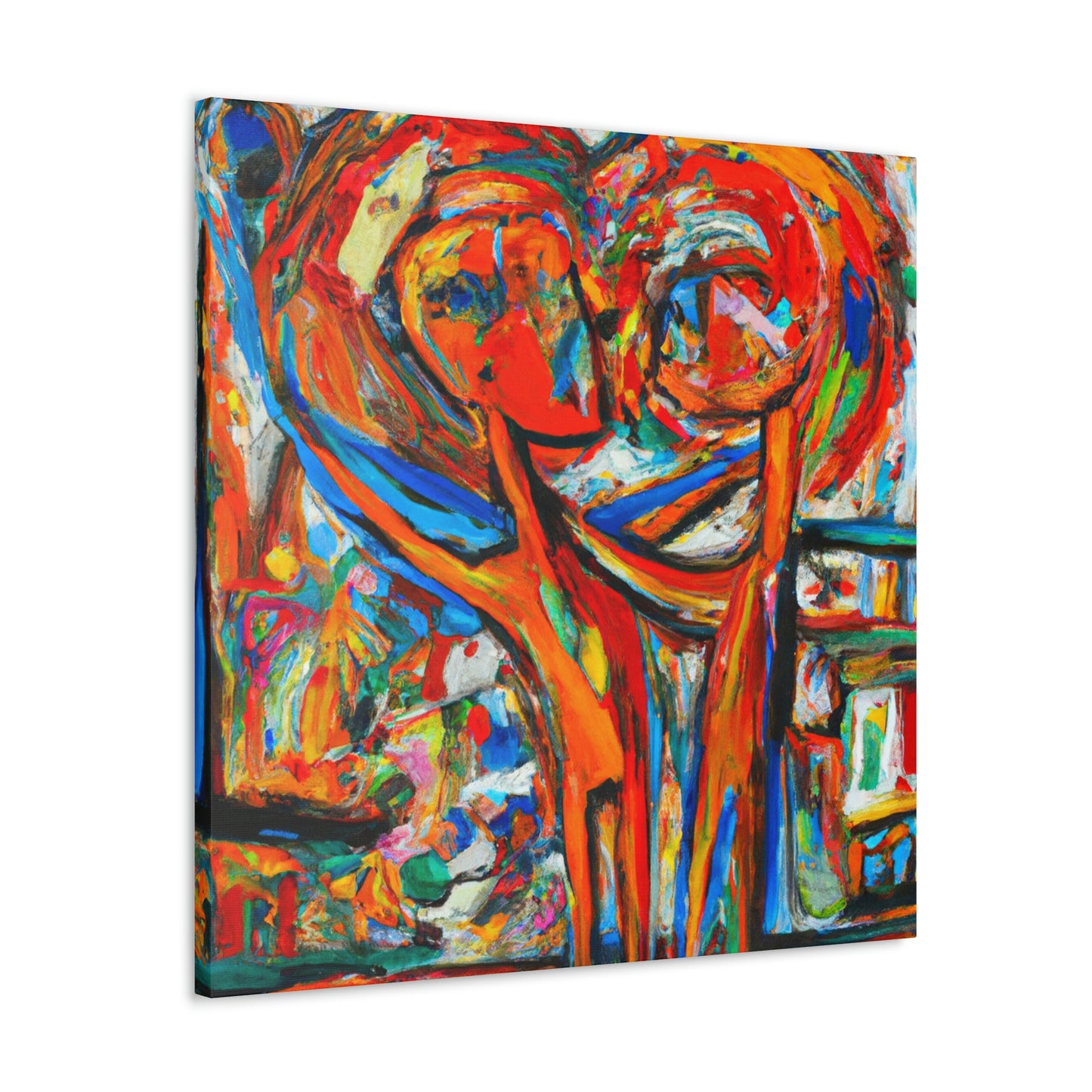 "Lovers' Bridge Affinity" - Canvas