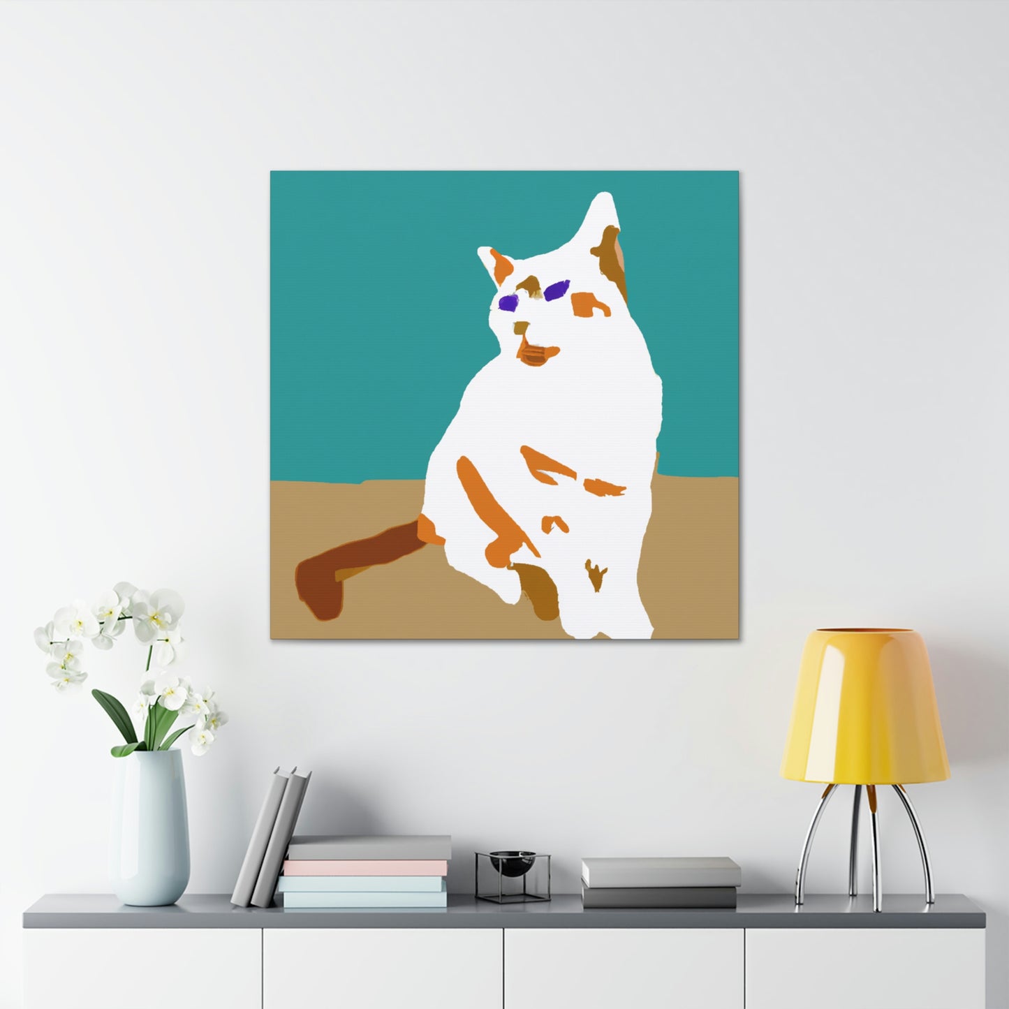 Cats in Minimalism - Canvas