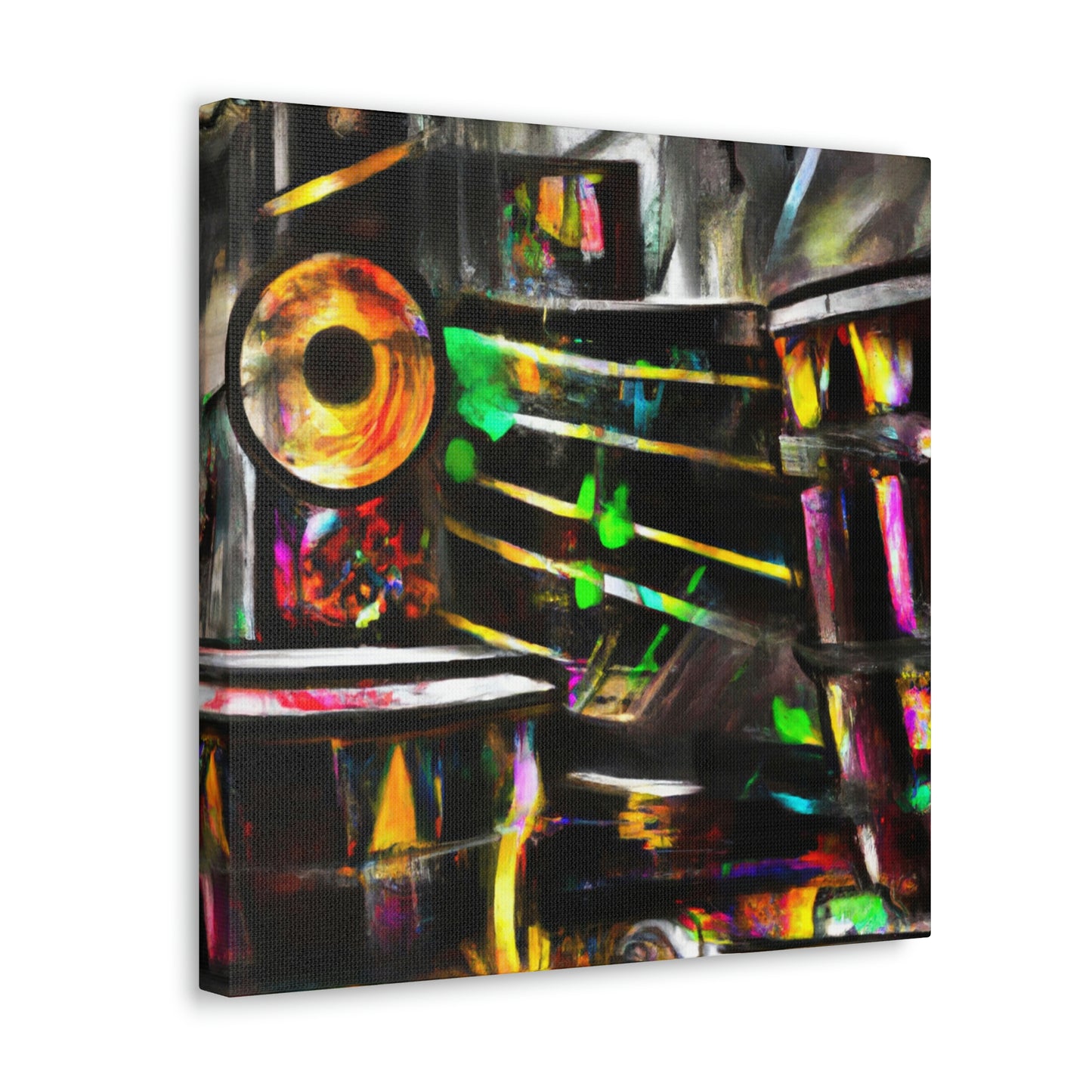 "Bongos in Expressionism" - Canvas