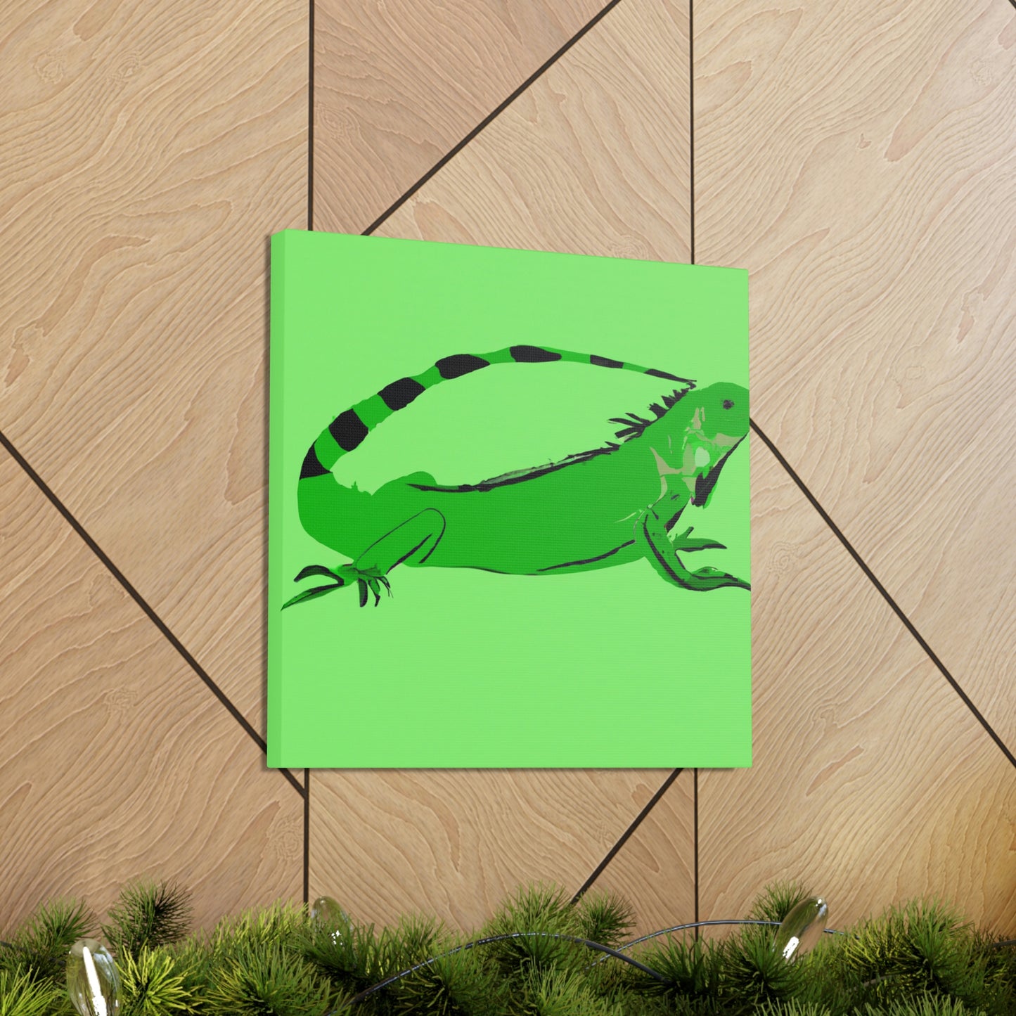 Iguana in Identity - Canvas