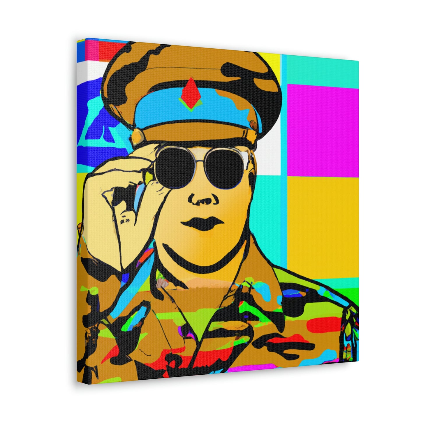 Supply Sergeant Pop Art - Canvas