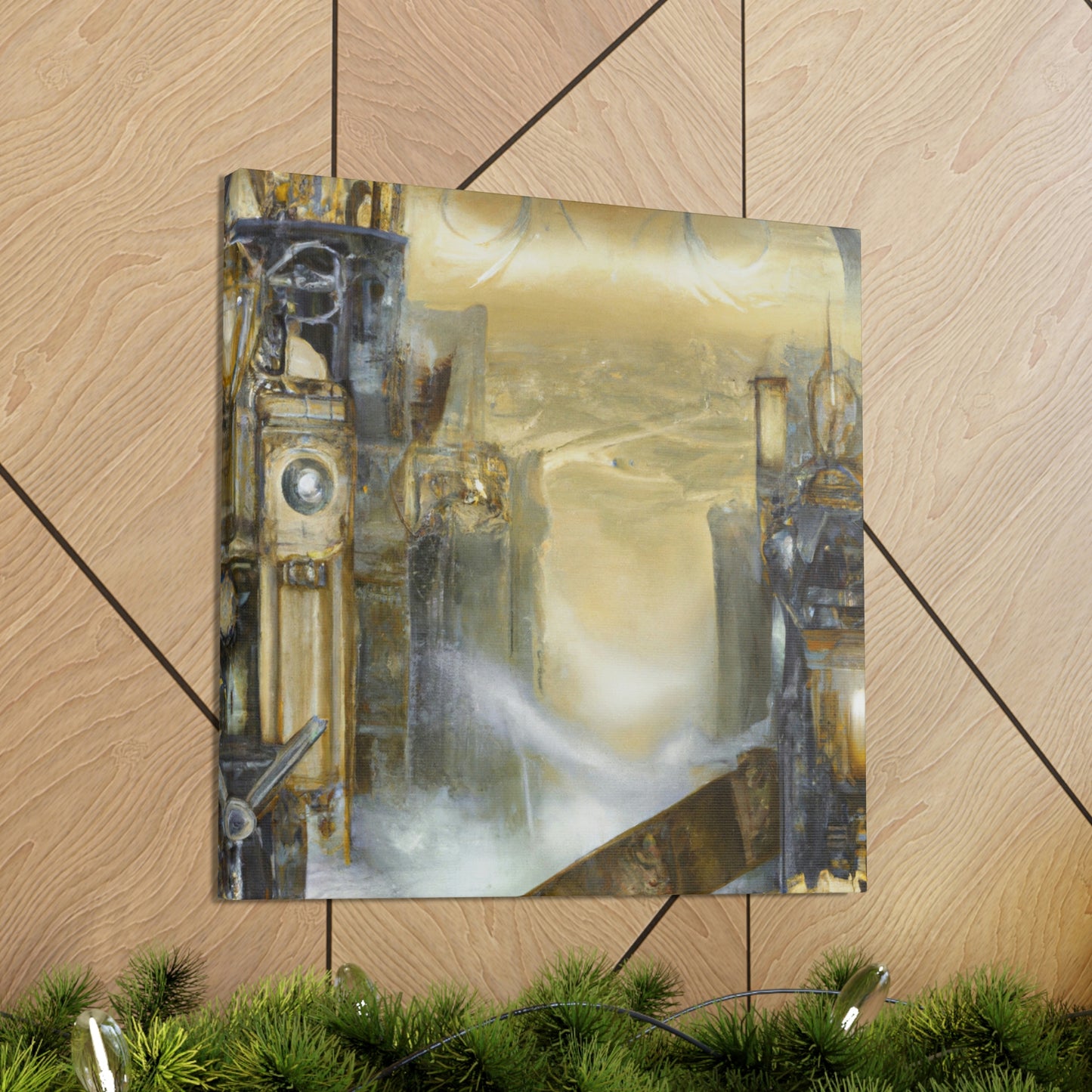 "Deco's Steampunk Dream" - Canvas