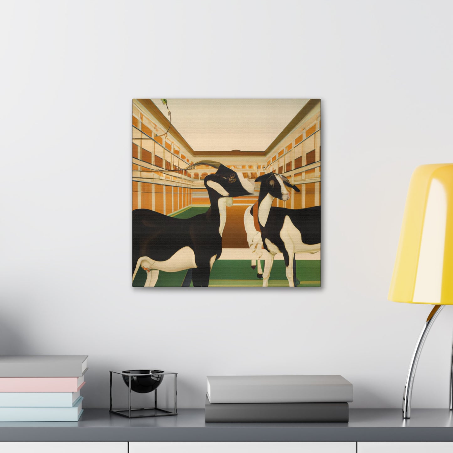 "Goat's Jazz Dance" - Canvas