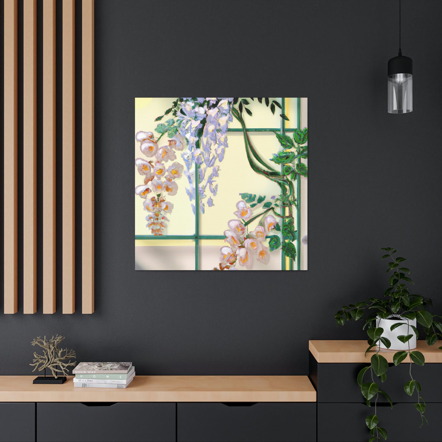 "Wisteria Wonderland Dream" - Canvas