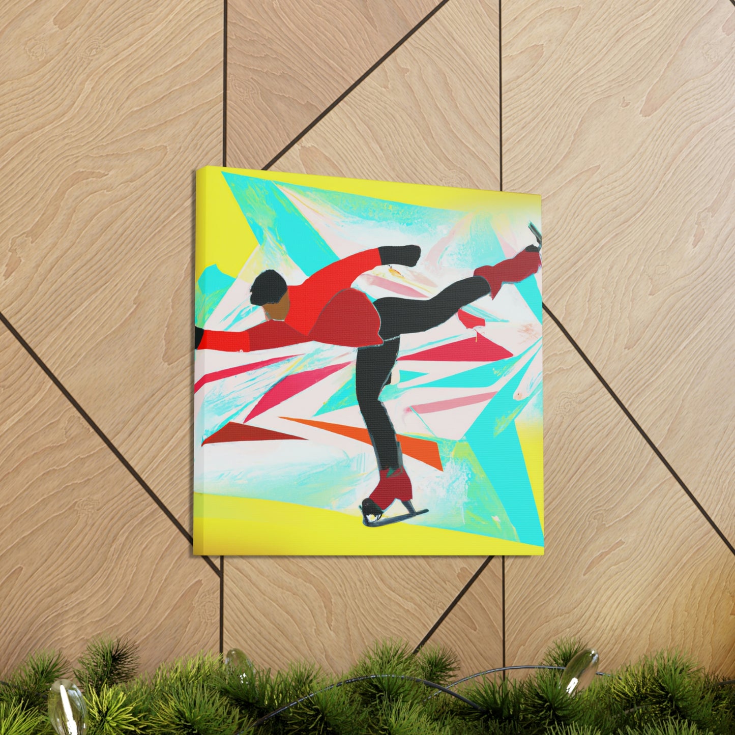 Roller-blade Reflections - Canvas