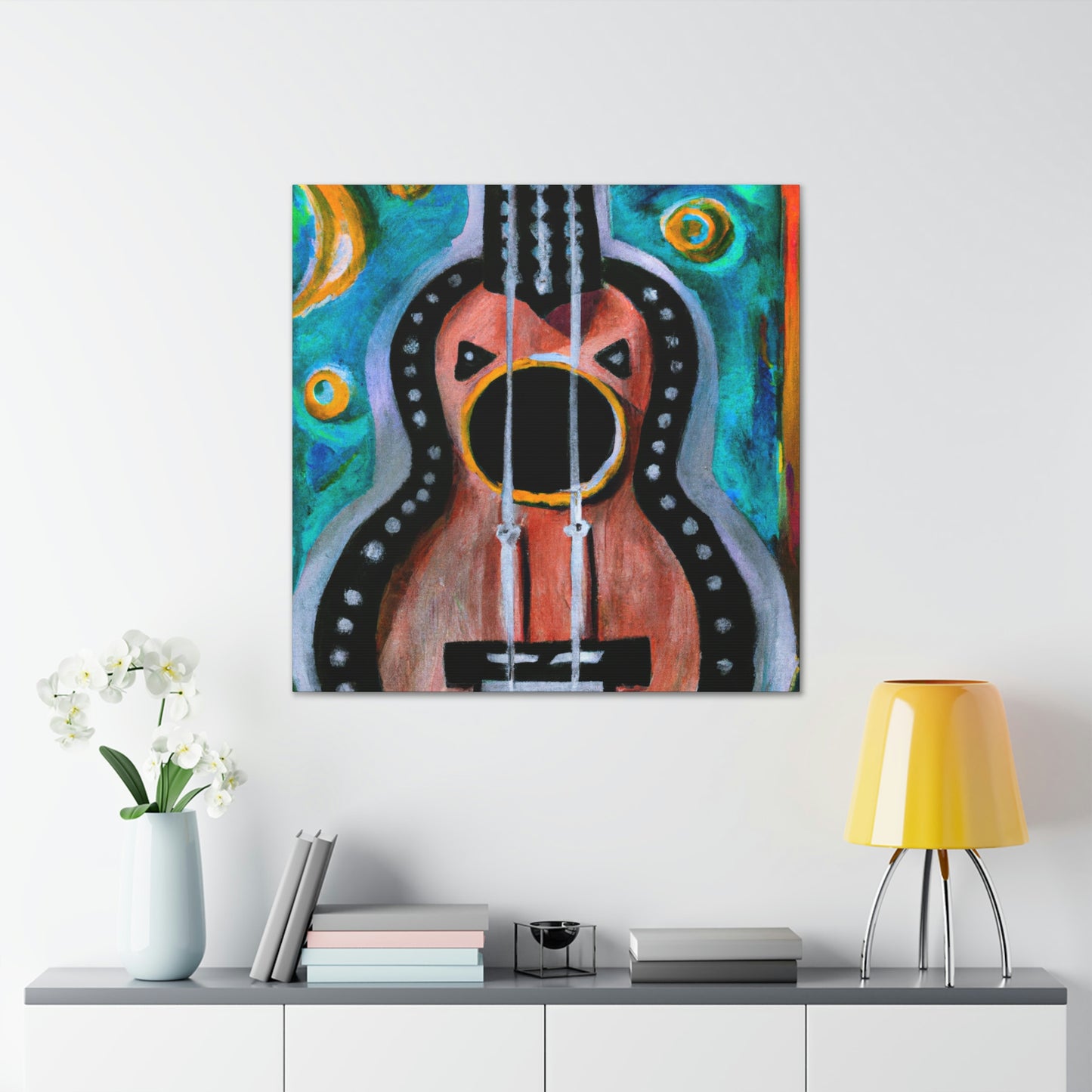 Ukelele of Expressionism - Canvas