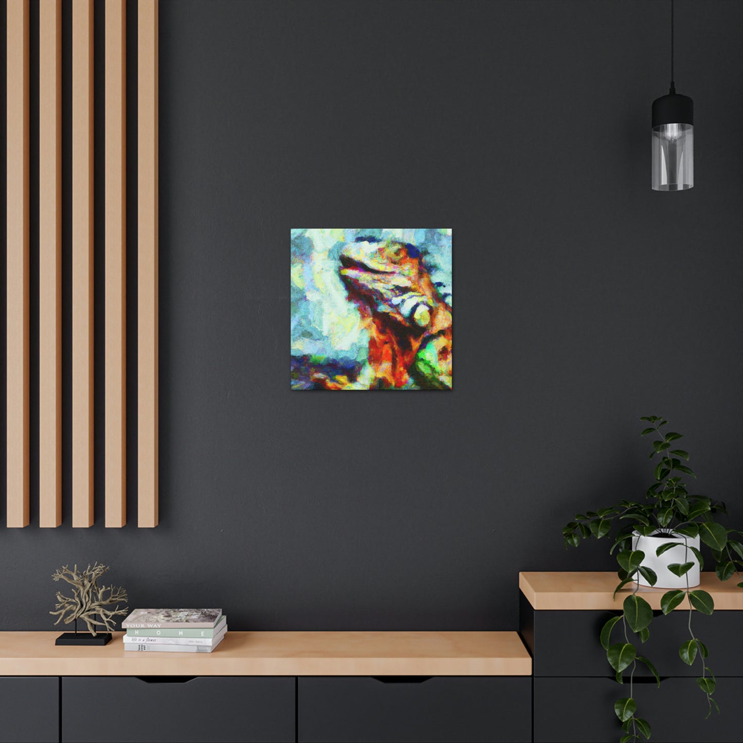 Reptiles in Impressionism - Canvas