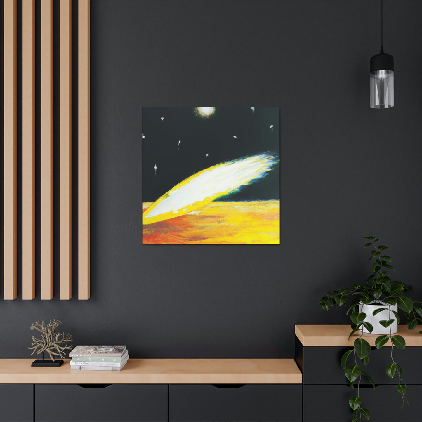 Comet Through Infinity - Canvas