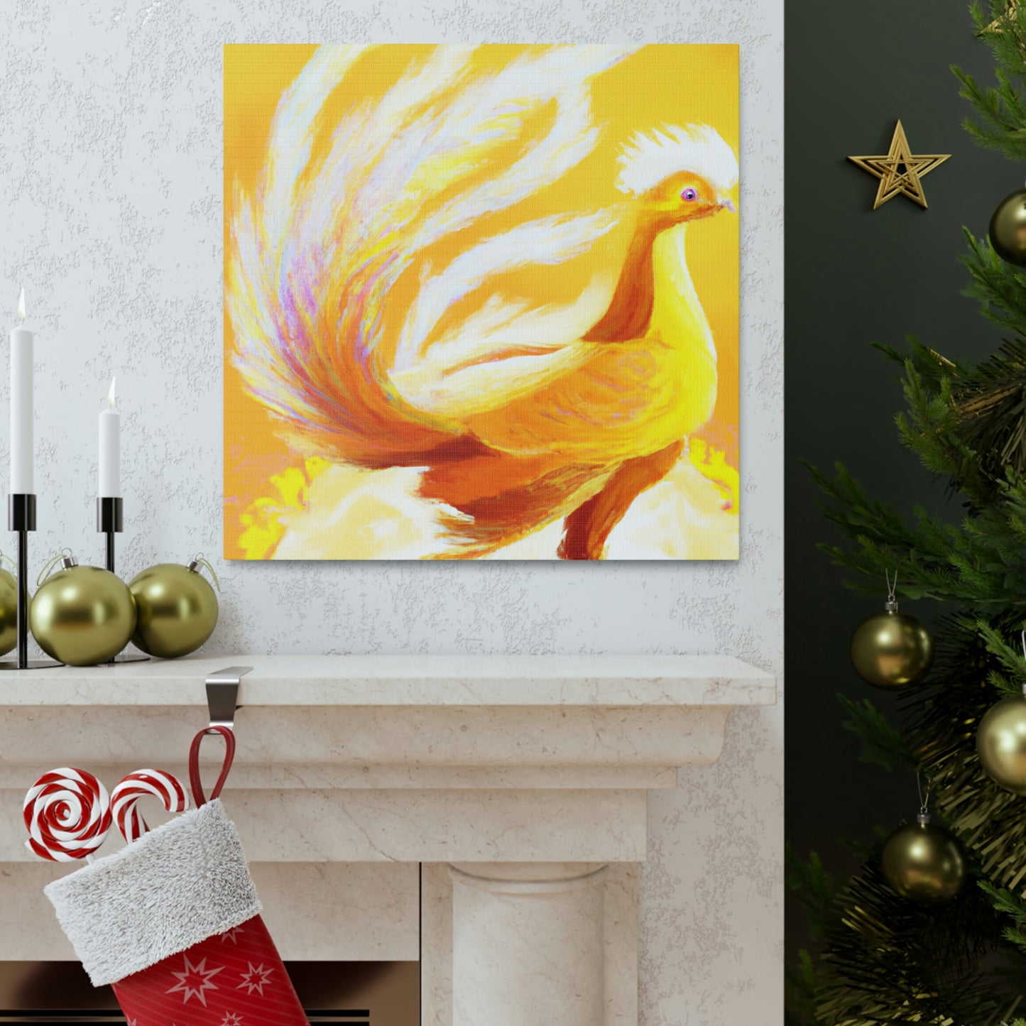 Golden Pheasant Splendor - Canvas