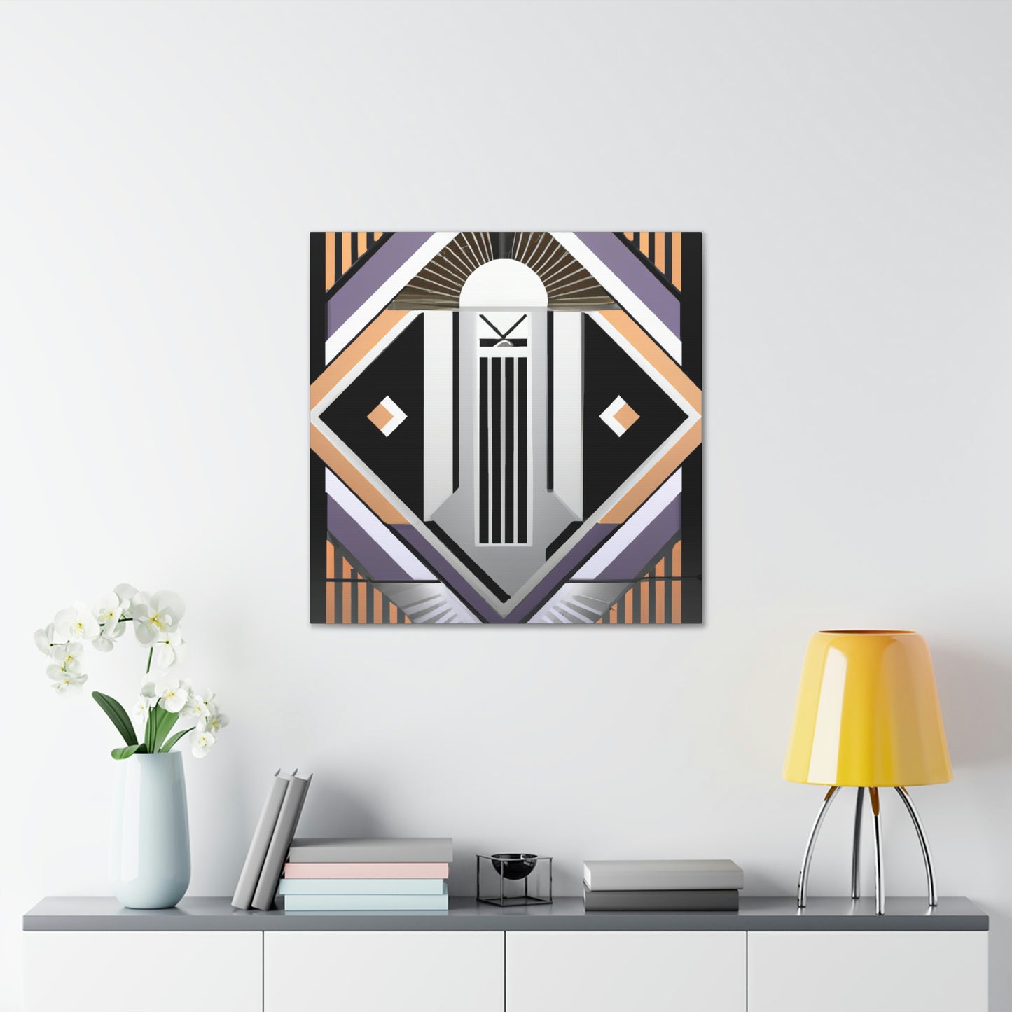 Dazzling Deco Splendor - Canvas