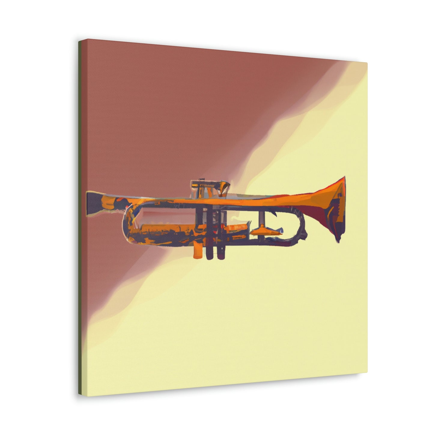 "A Brassy Trumpet Song" - Canvas