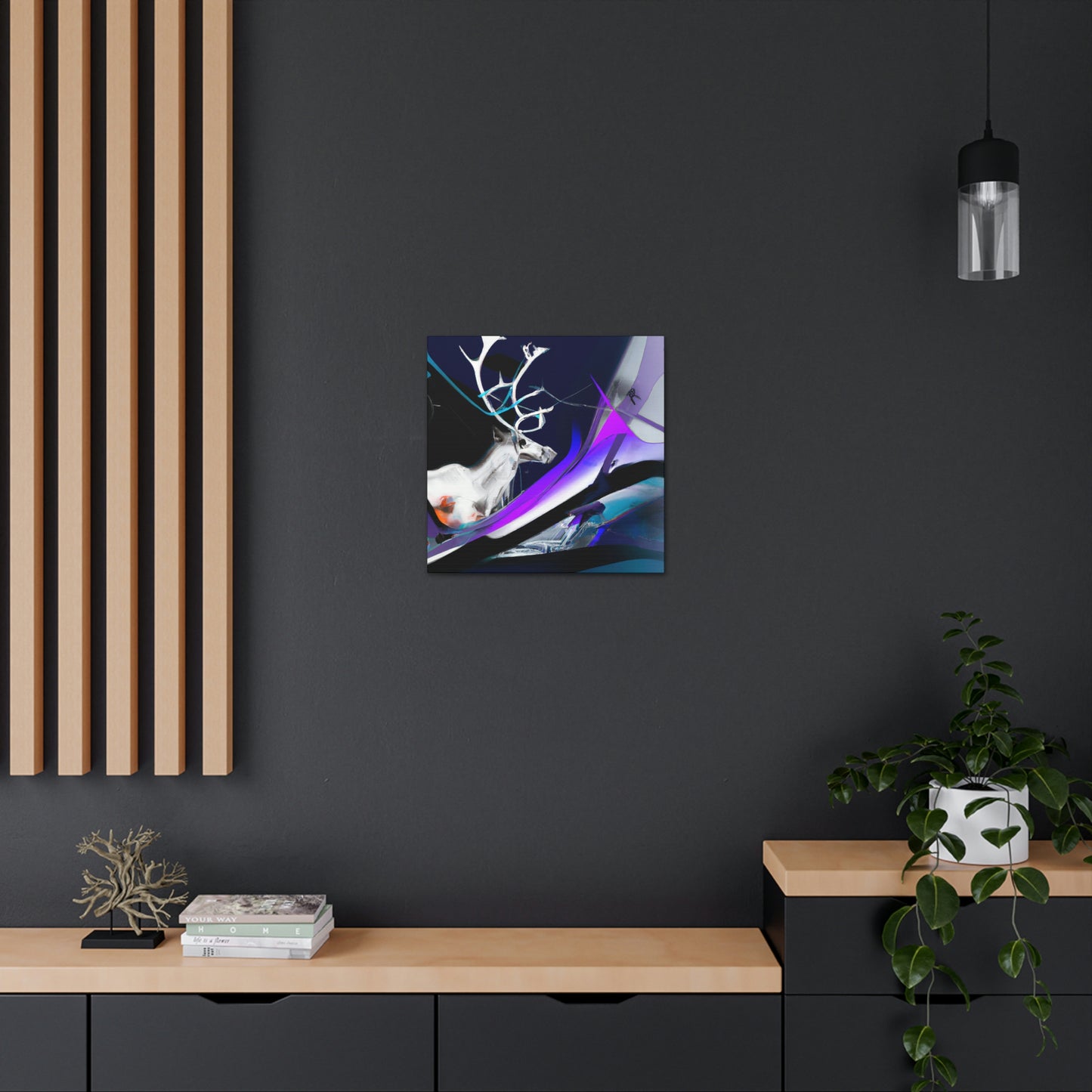 Reindeer in Winterland - Canvas