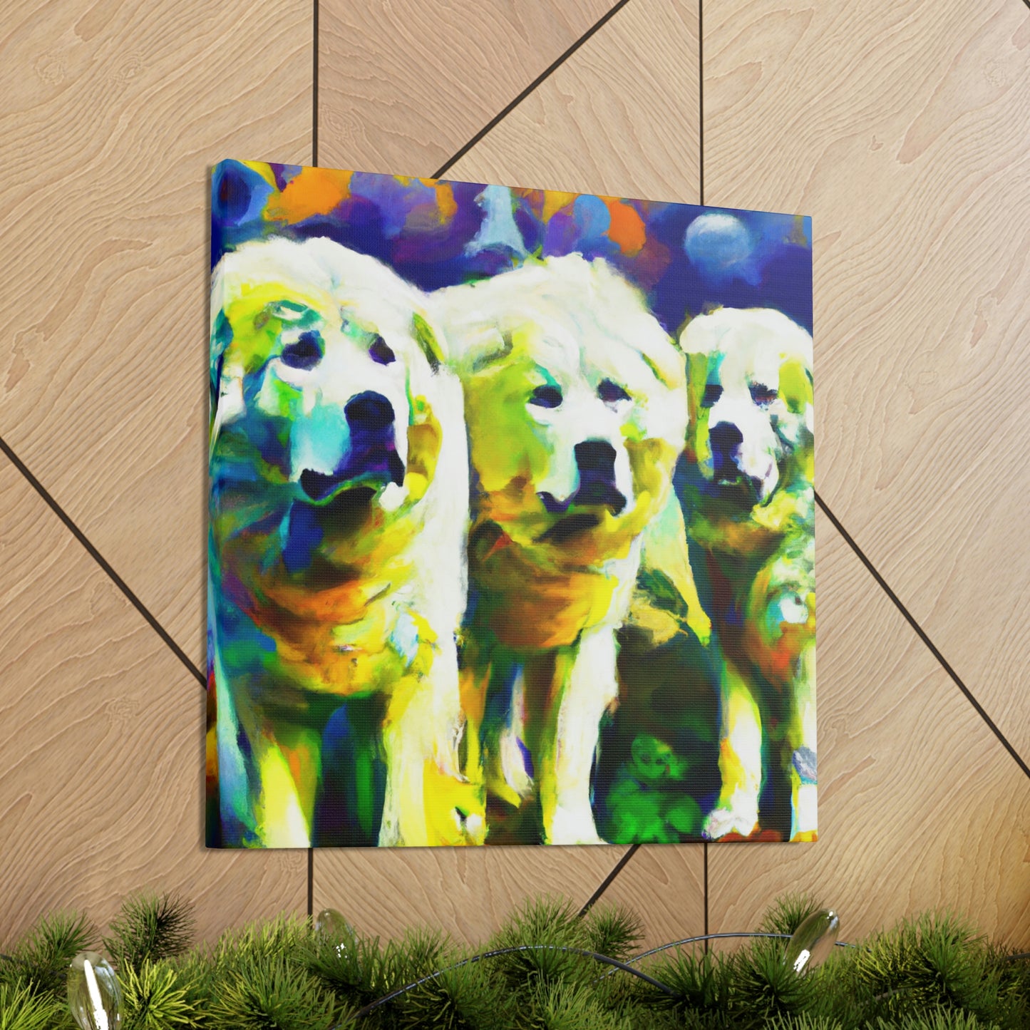 Great Pyrenees Mystery - Canvas