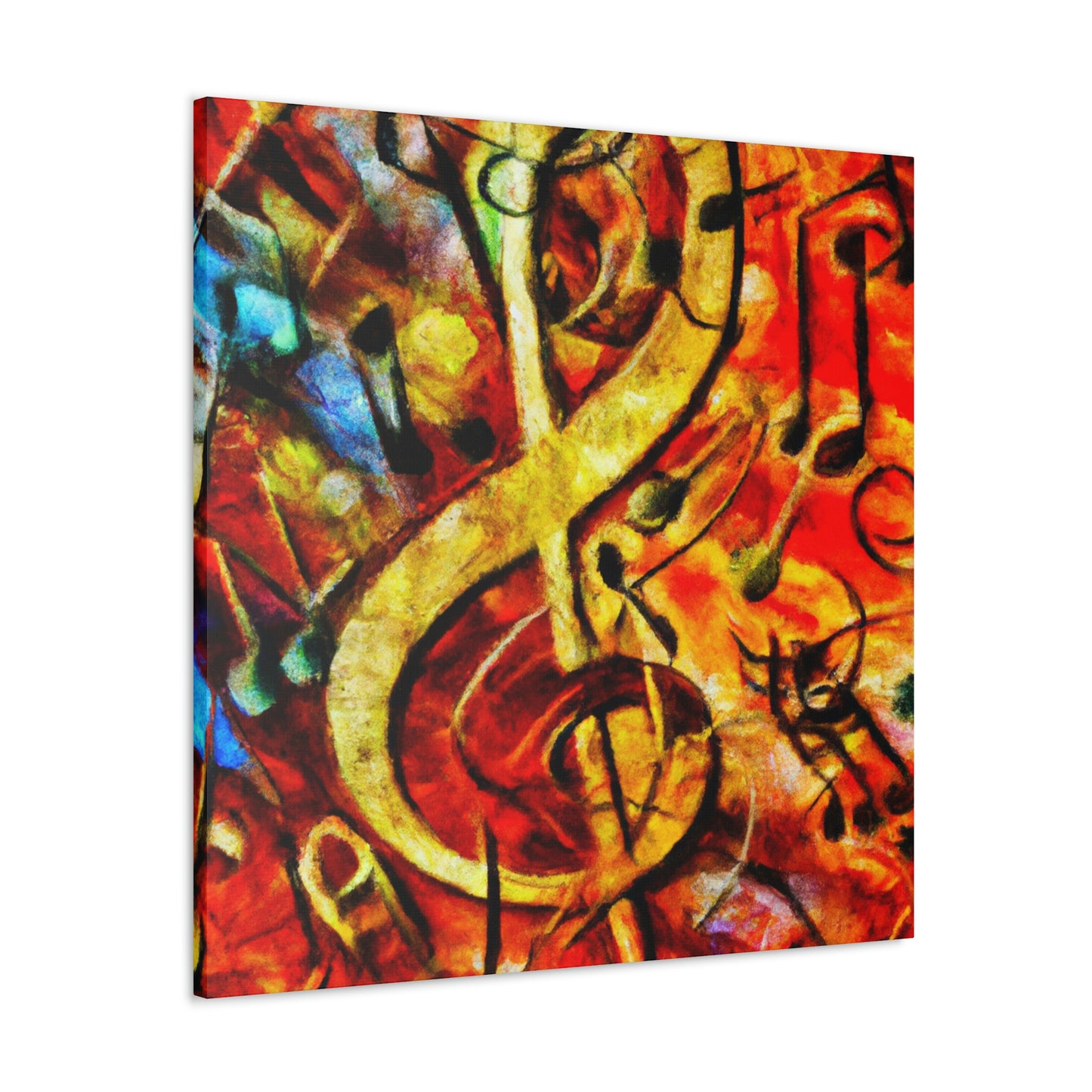 "Music of Abstraction" - Canvas