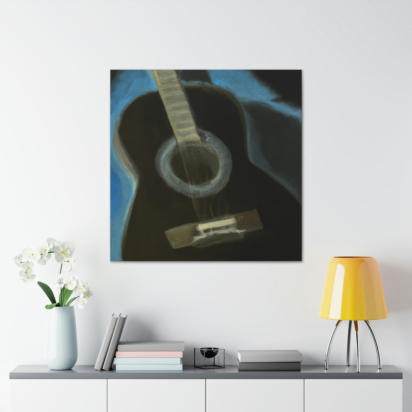 "Serenading Strings Of Sound" - Canvas