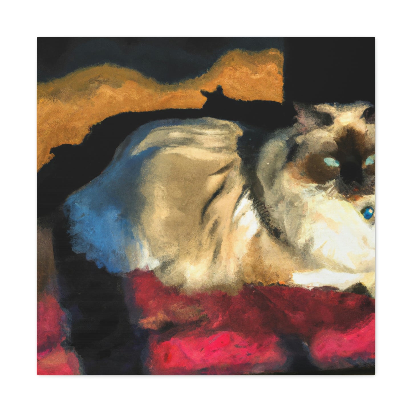 "Ragdoll in Fauvism" - Canvas