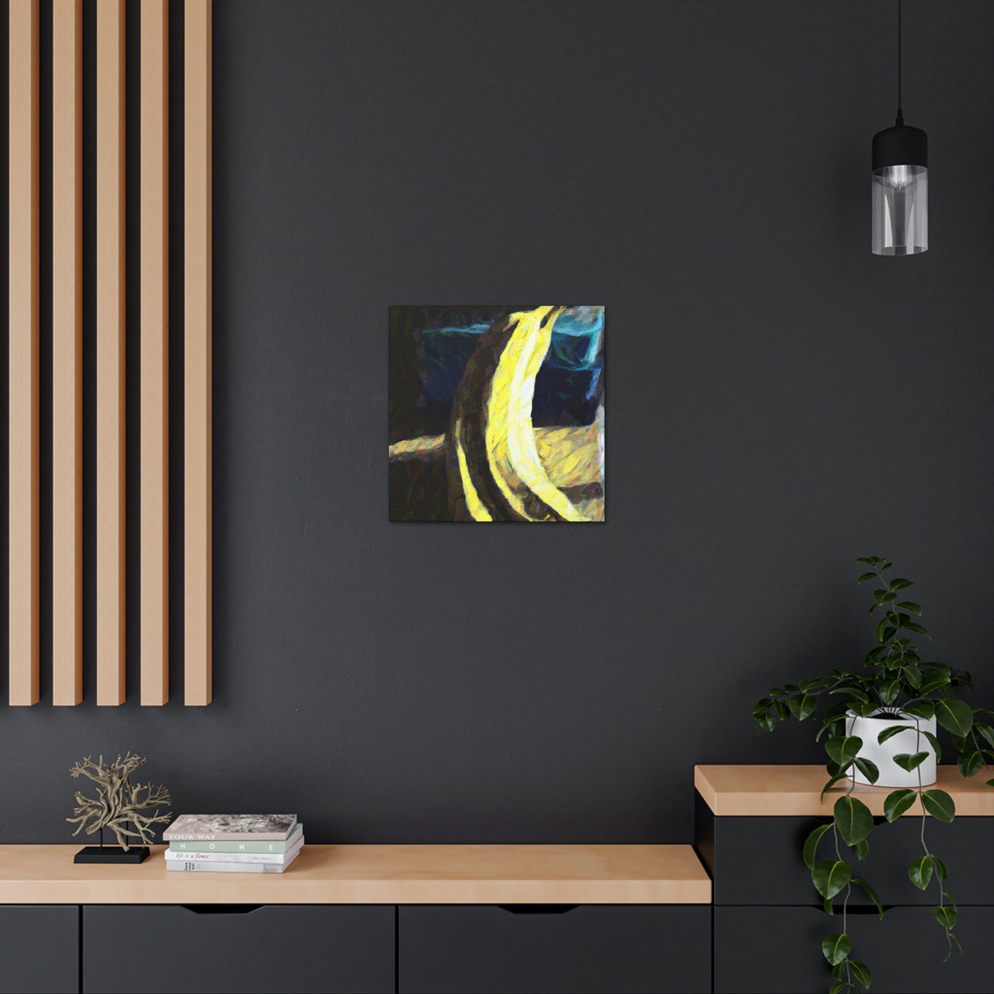 Banana Burst of Realism - Canvas