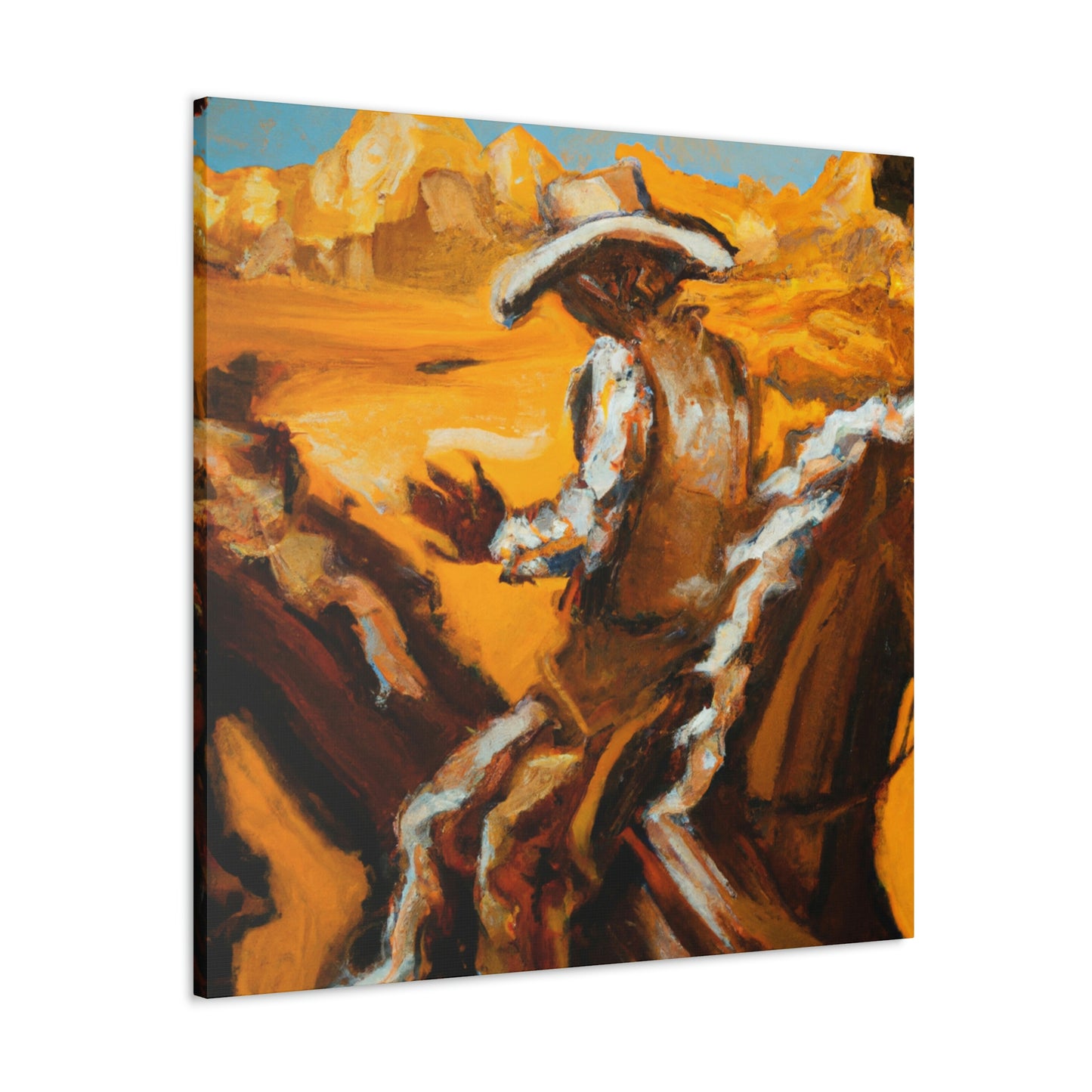 A Western Visionscape - Canvas