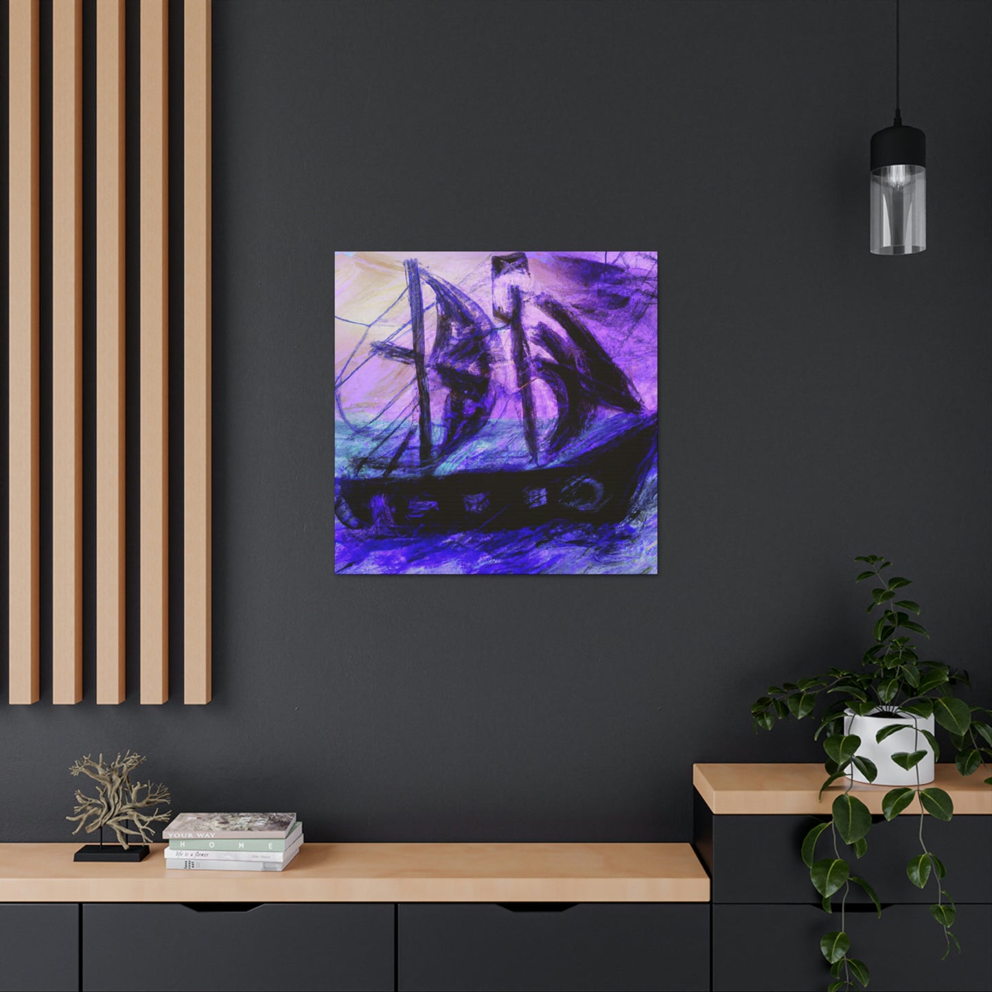 "The Calm Sea Voyage" - Canvas